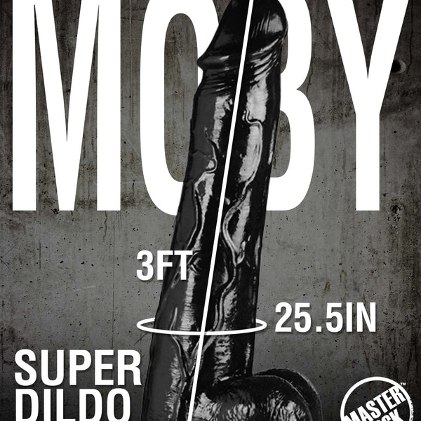 Moby Huge 3 Foot Tall Super Dildo -