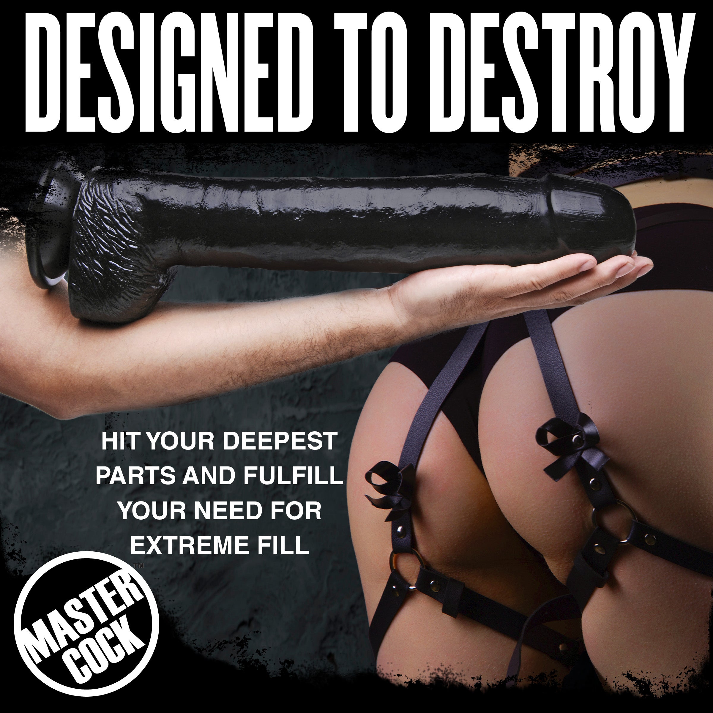 The  Destroyer Huge 17 Inch Dildo