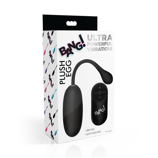 Remote Control 28X Silicone Plush Egg -