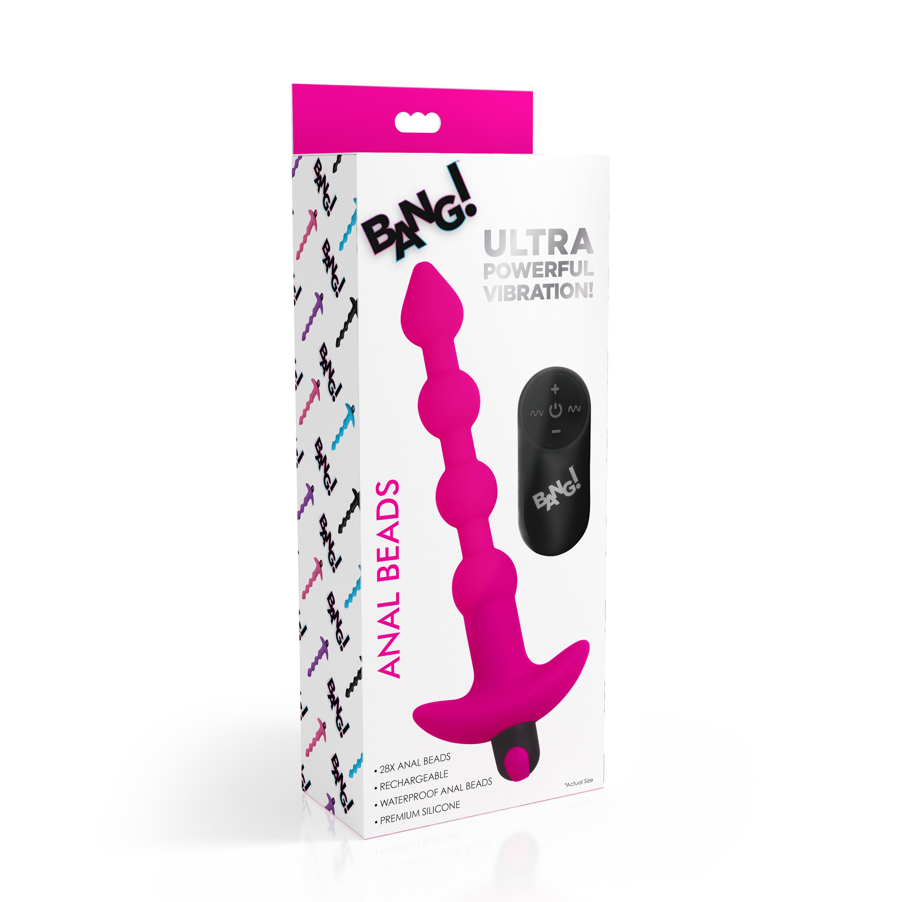 Remote Control Vibrating Silicone Anal Beads