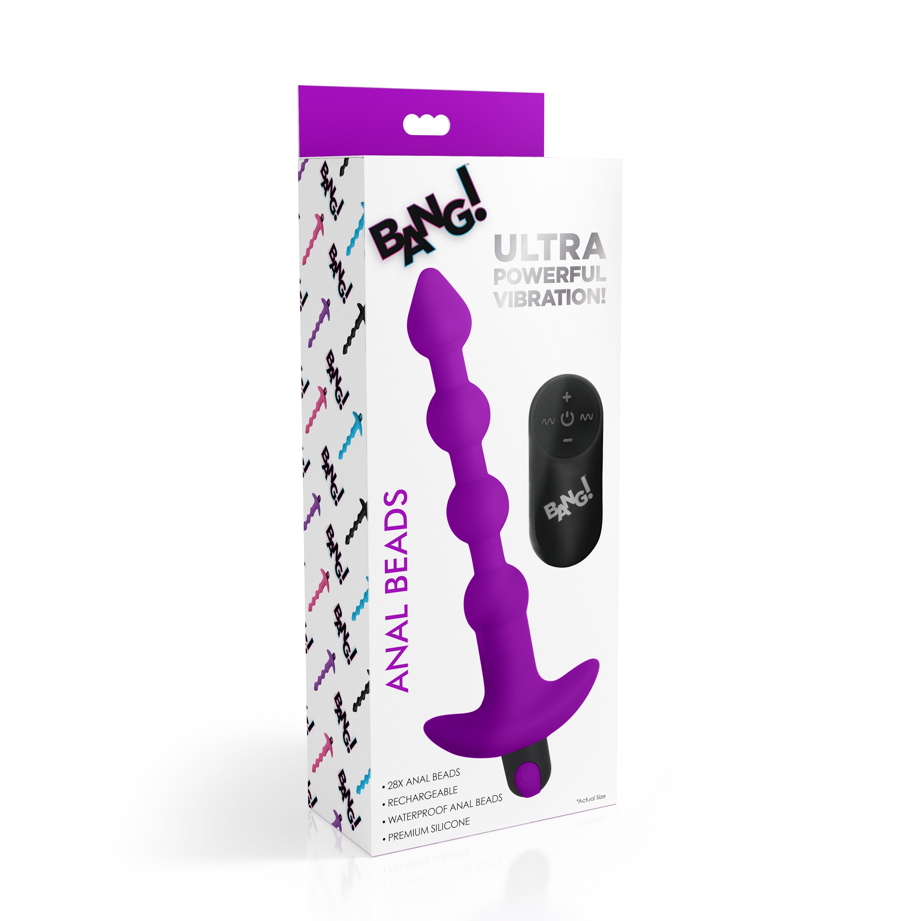 Remote Control Vibrating Silicone Anal Beads