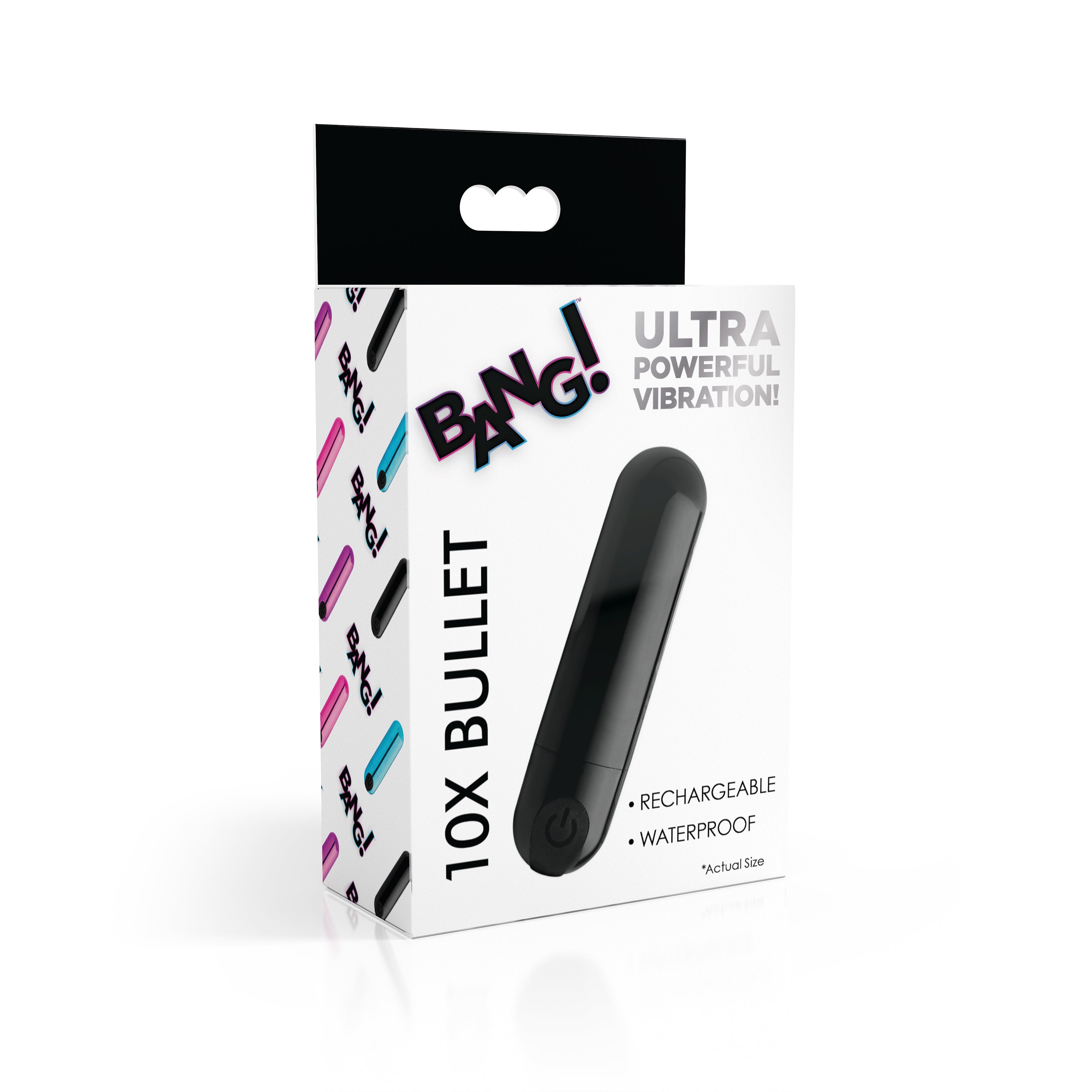 10X Rechargeable Vibrating Metallic Bullet