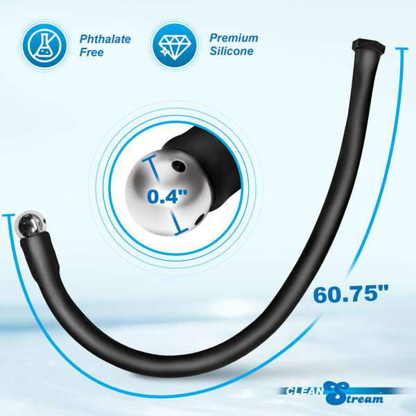 Premium Silicone Enema Hose - 1.5 Meter