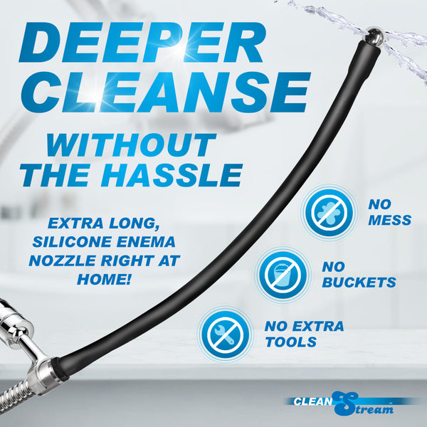 Premium Silicone Enema Hose - 1.5 Meter