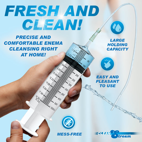 Enema Syringe with Tube - 550ml
