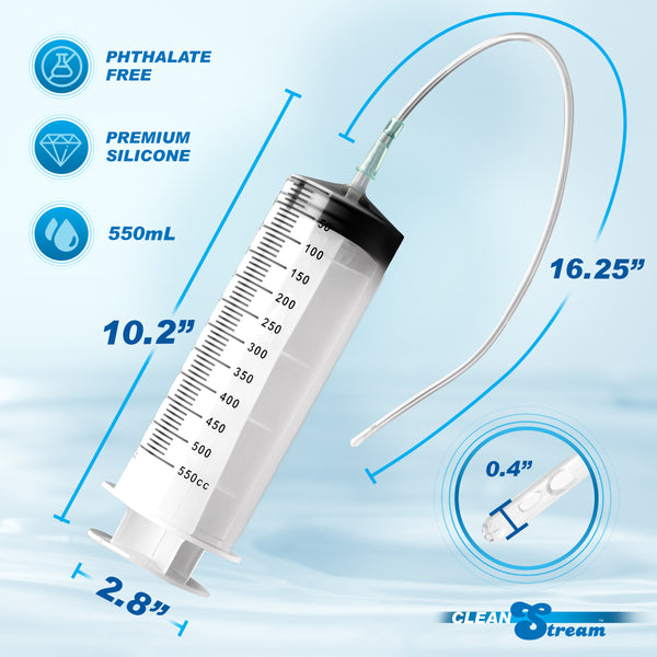 Enema Syringe with Tube - 550ml