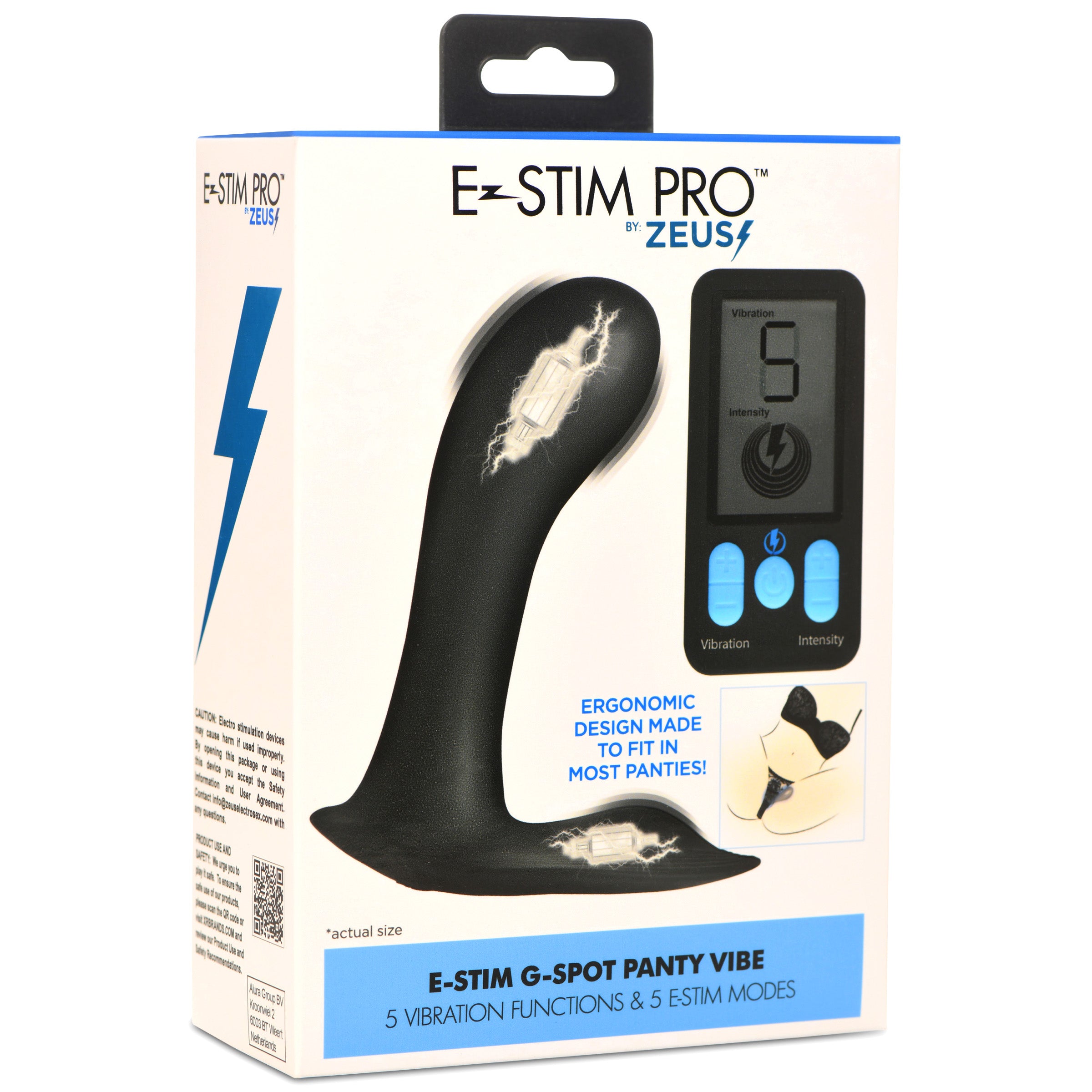 E-Stim G-Spot Silicone Panty Vibe