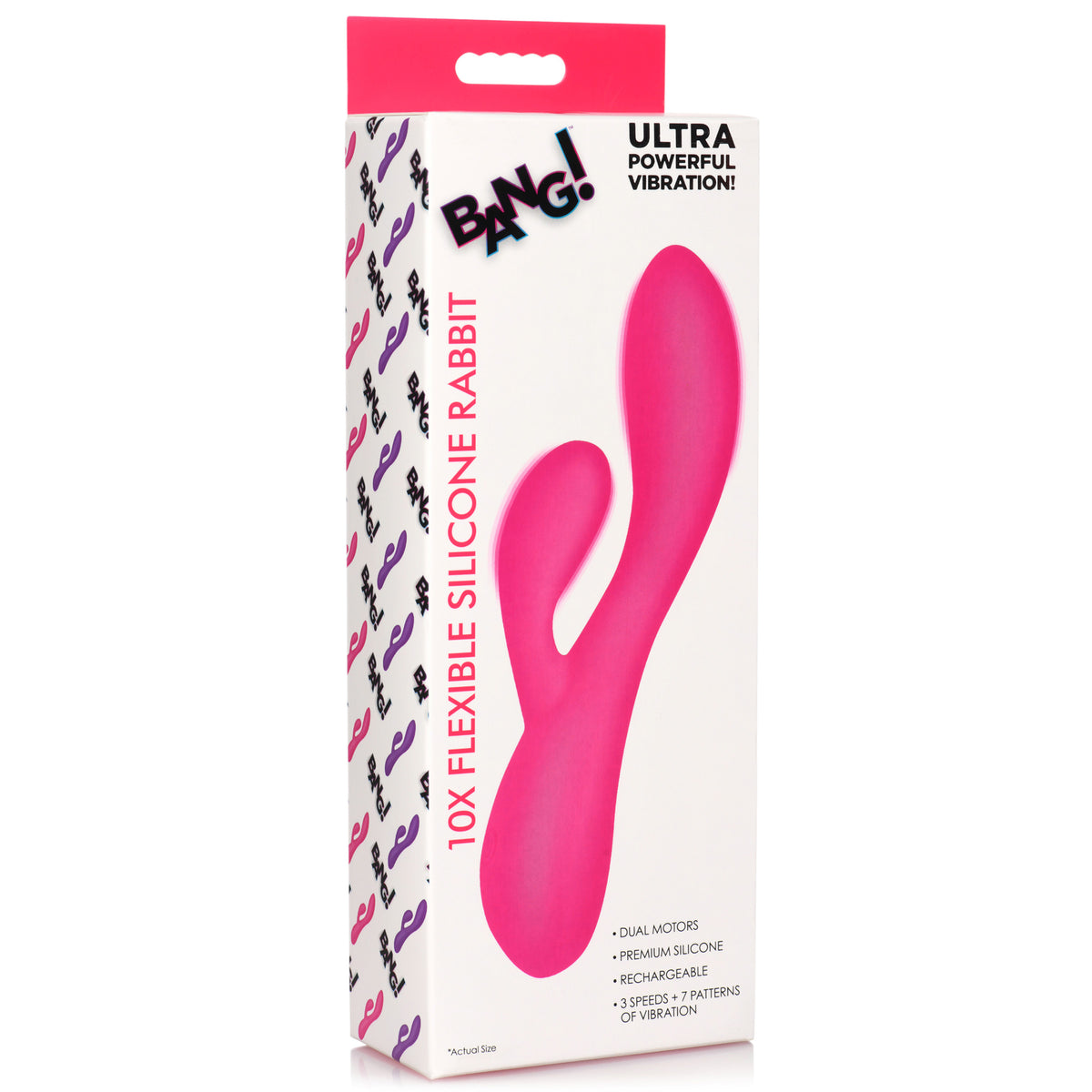 10X Flexible Silicone Rabbit Vibrator -