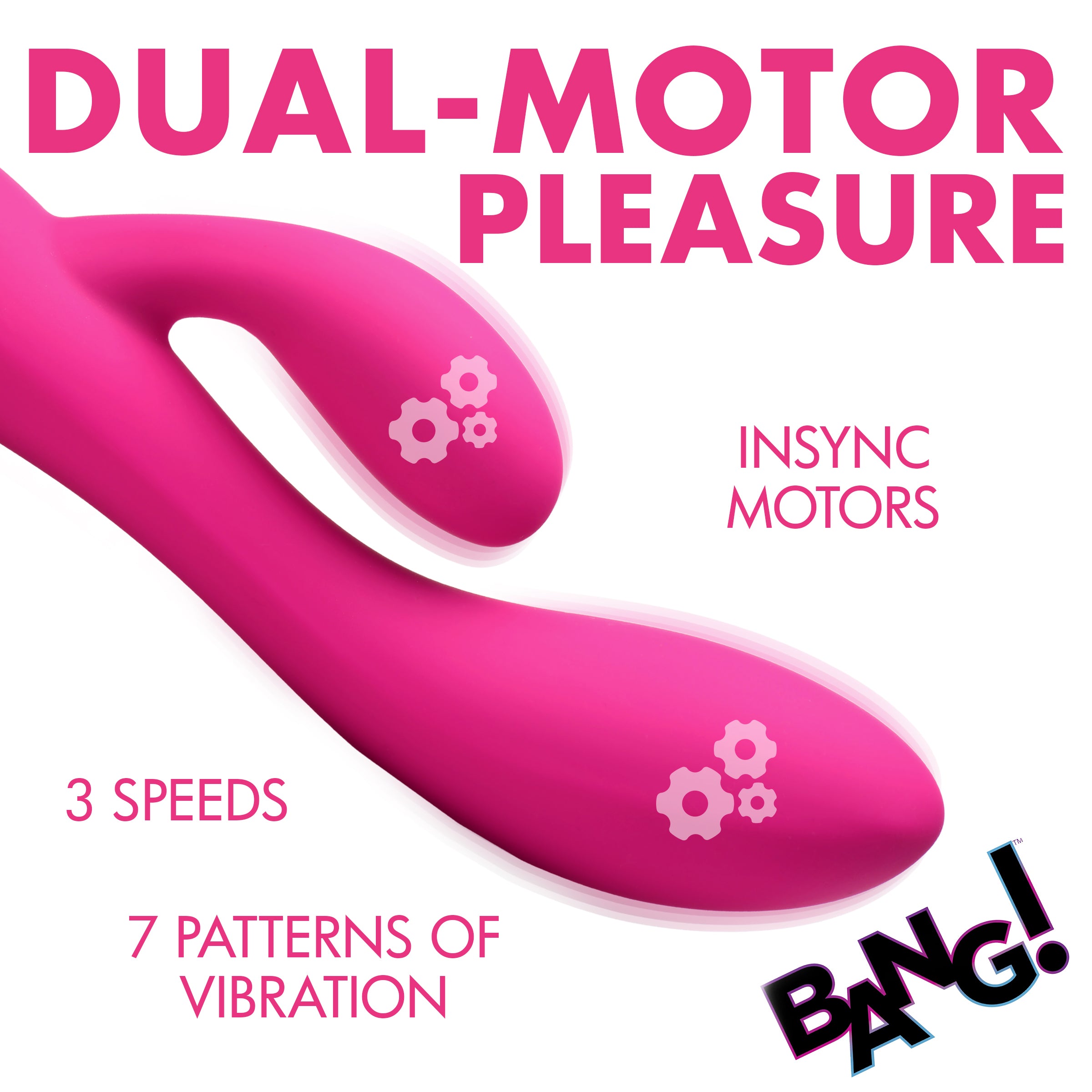 10X Flexible Silicone Rabbit Vibrator