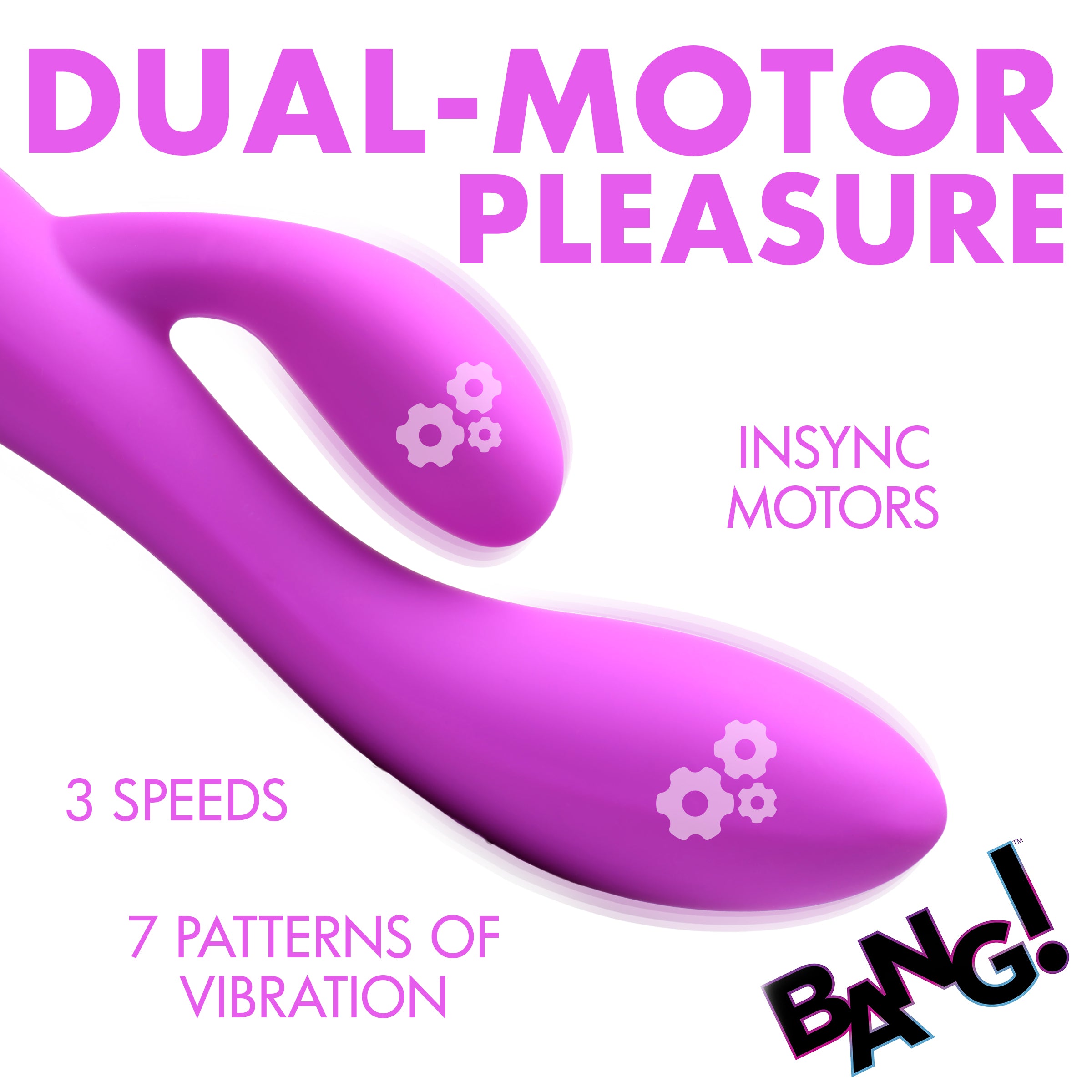 10X Flexible Silicone Rabbit Vibrator