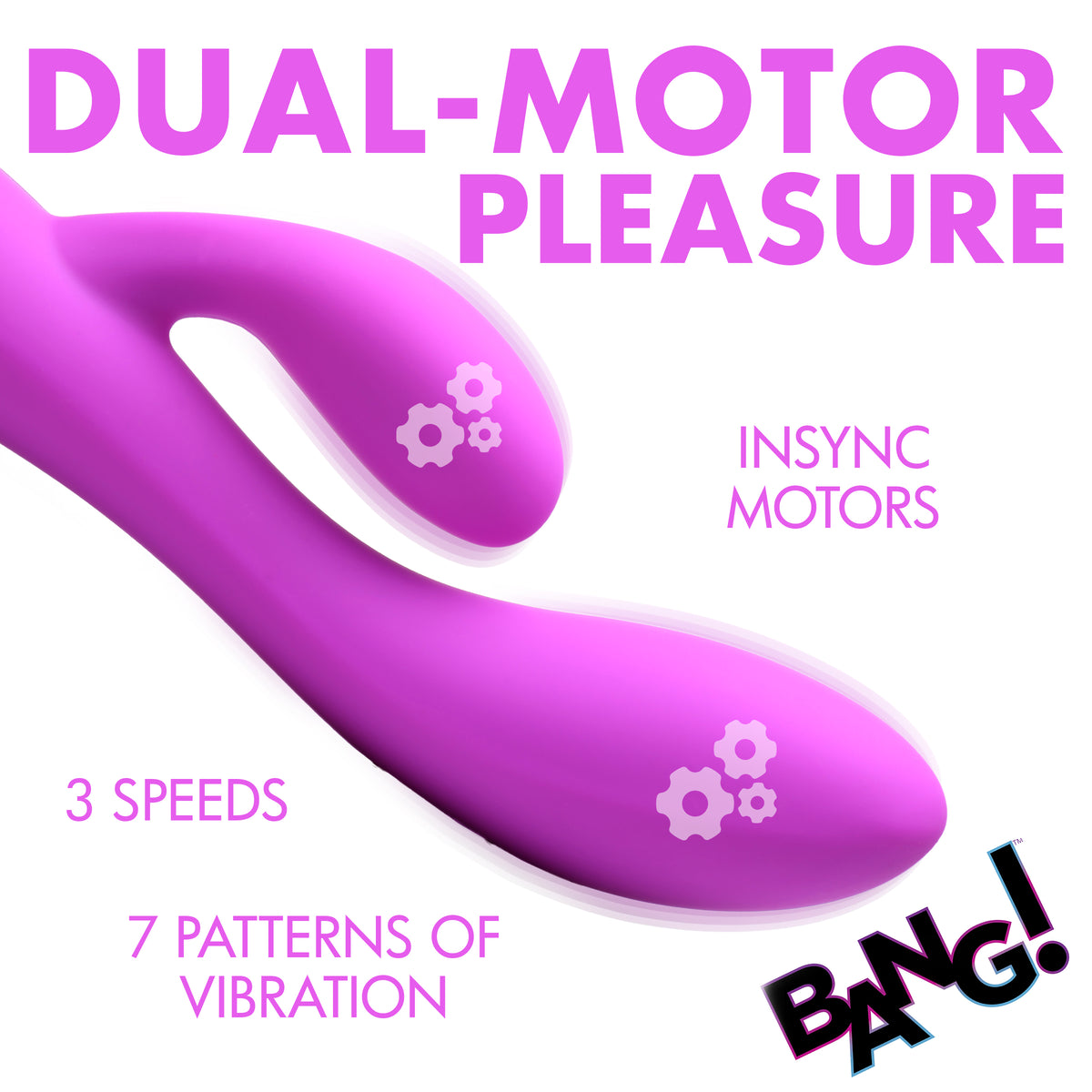 10X Flexible Silicone Rabbit Vibrator -