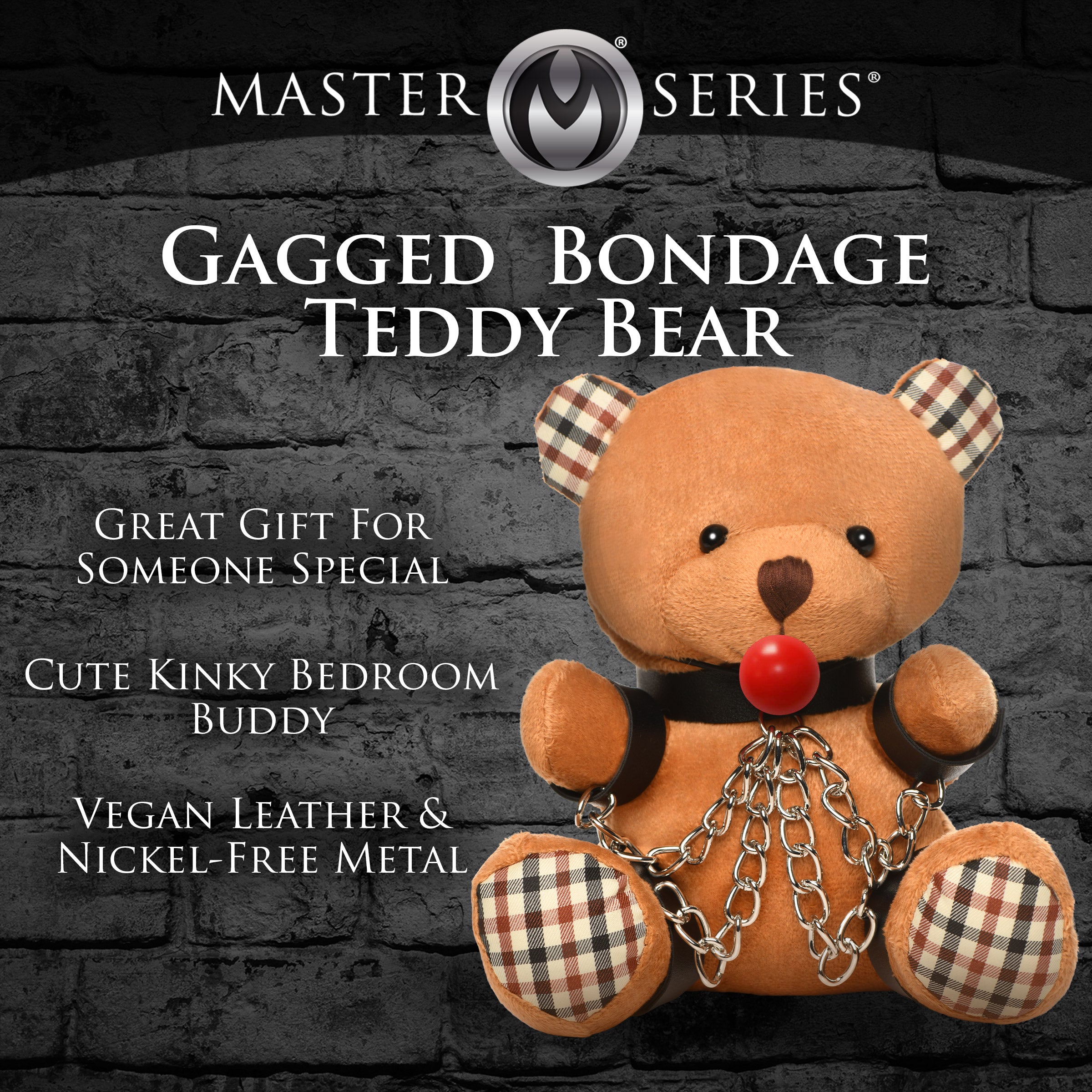 Gagged Bondage Teddy Bear