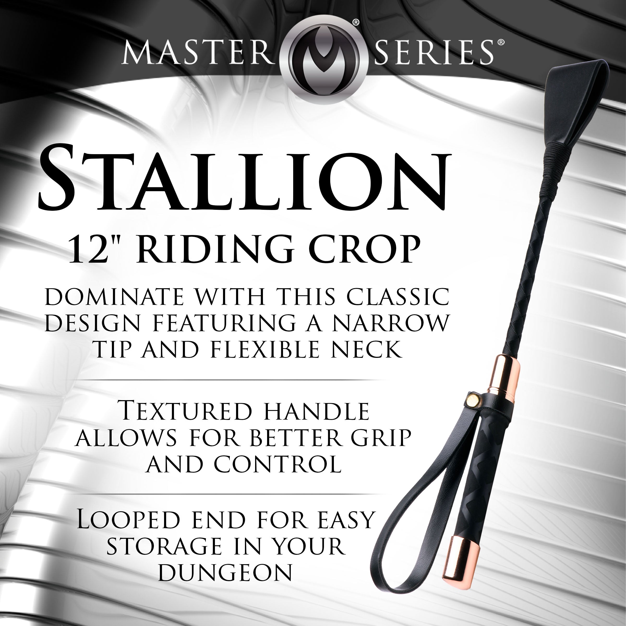 Stallion Riding Crop - 24 Inch