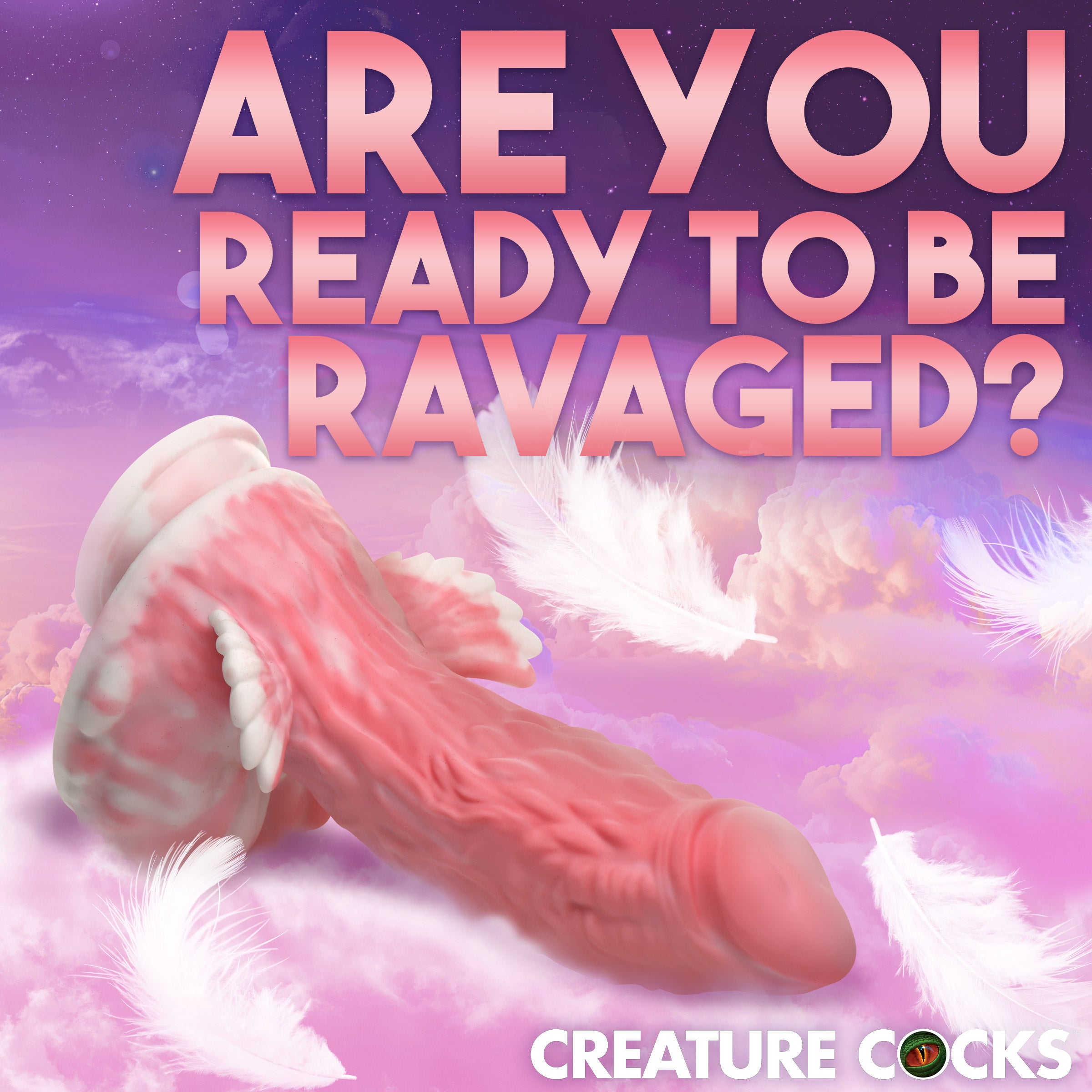 Pegasus Pecker Winged Silicone Dildo