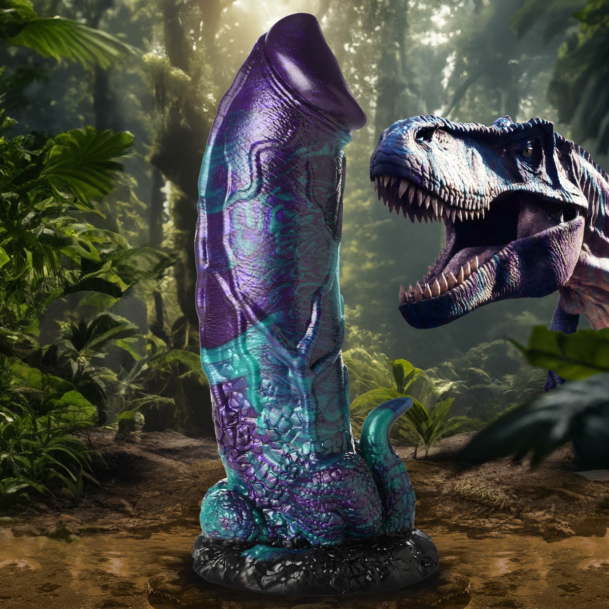 Dino-Dick Silicone Dildo - Large