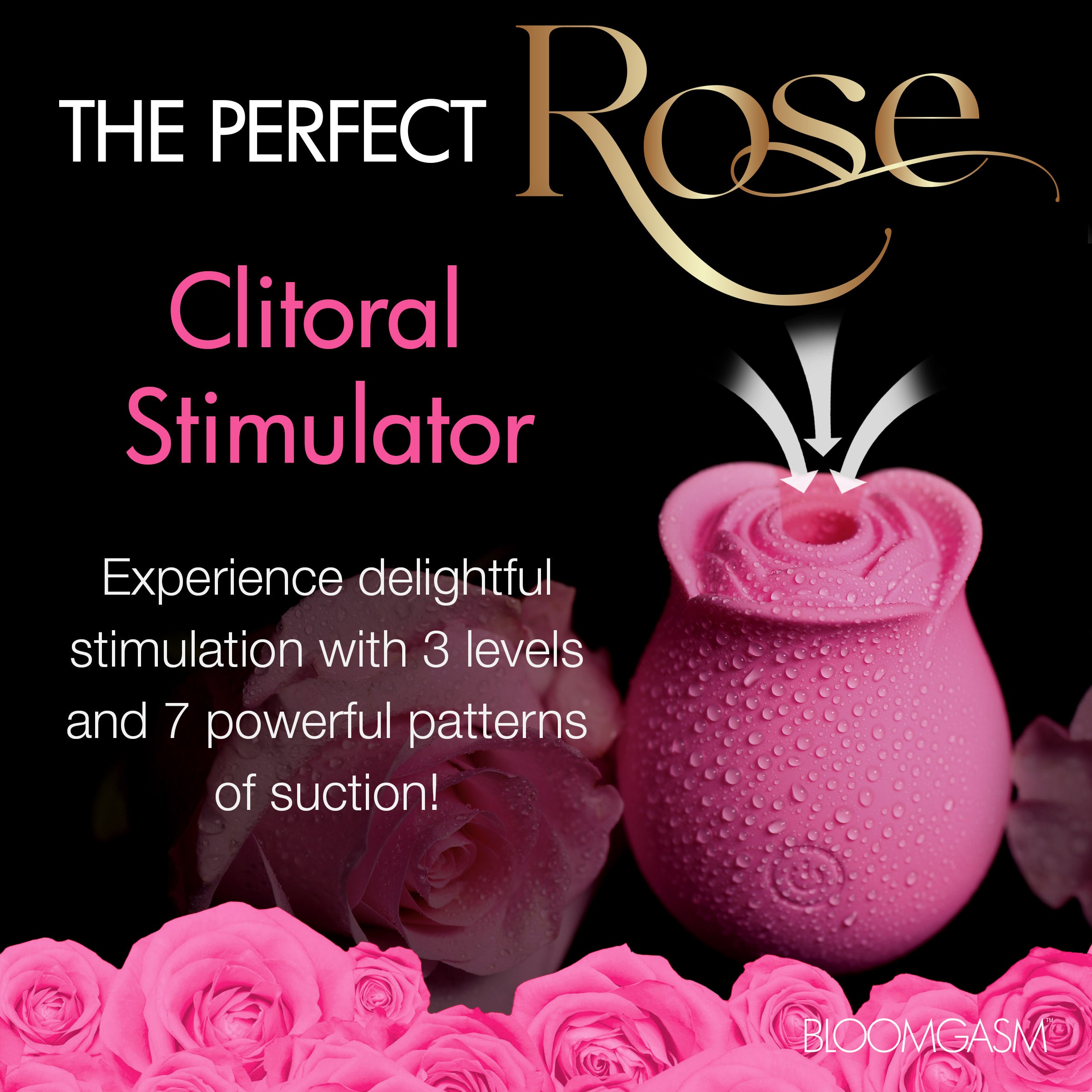 The Perfect Rose Clitoral Stimulator -