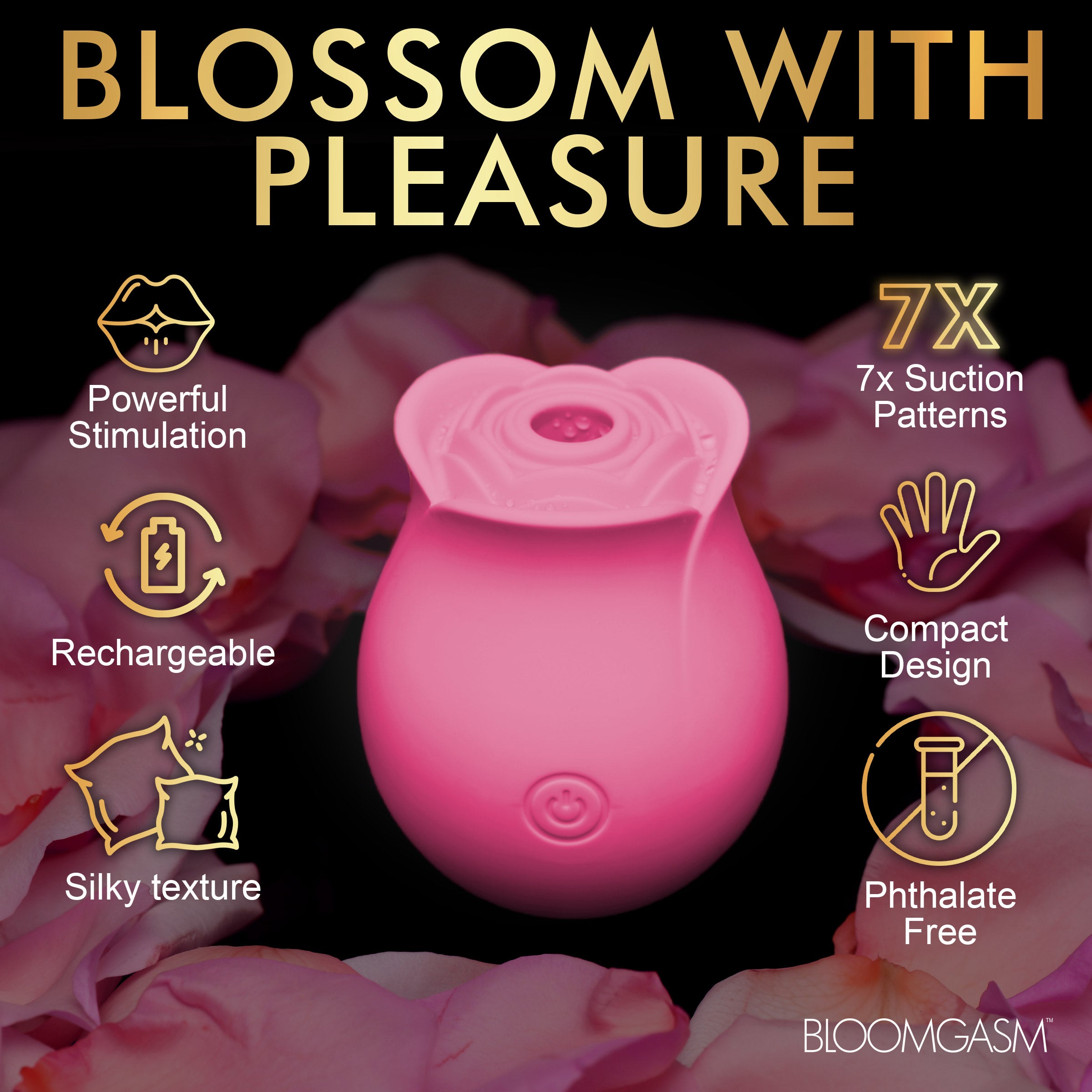 The Perfect Rose Clitoral Stimulator -