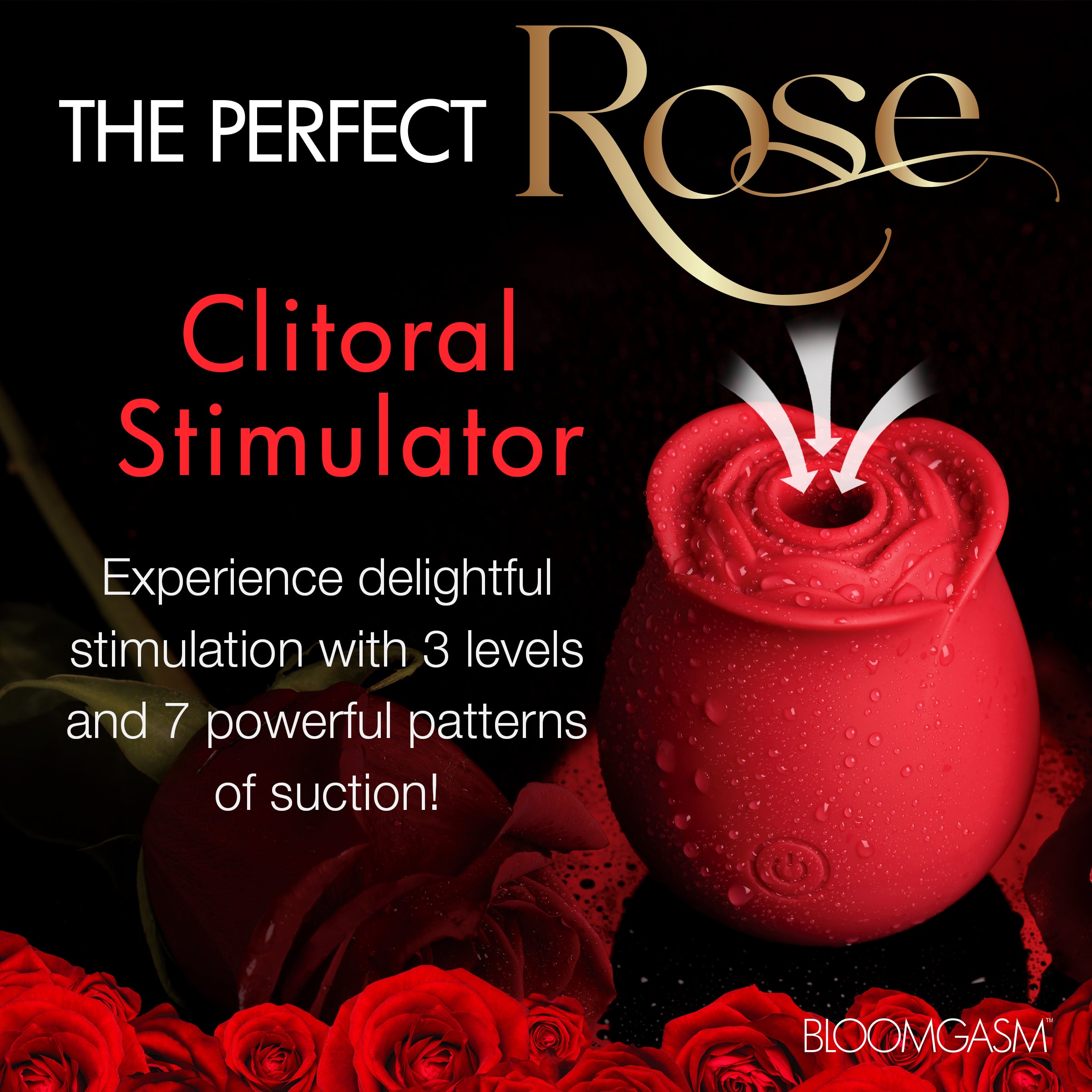 The Perfect Rose Clitoral Stimulator -