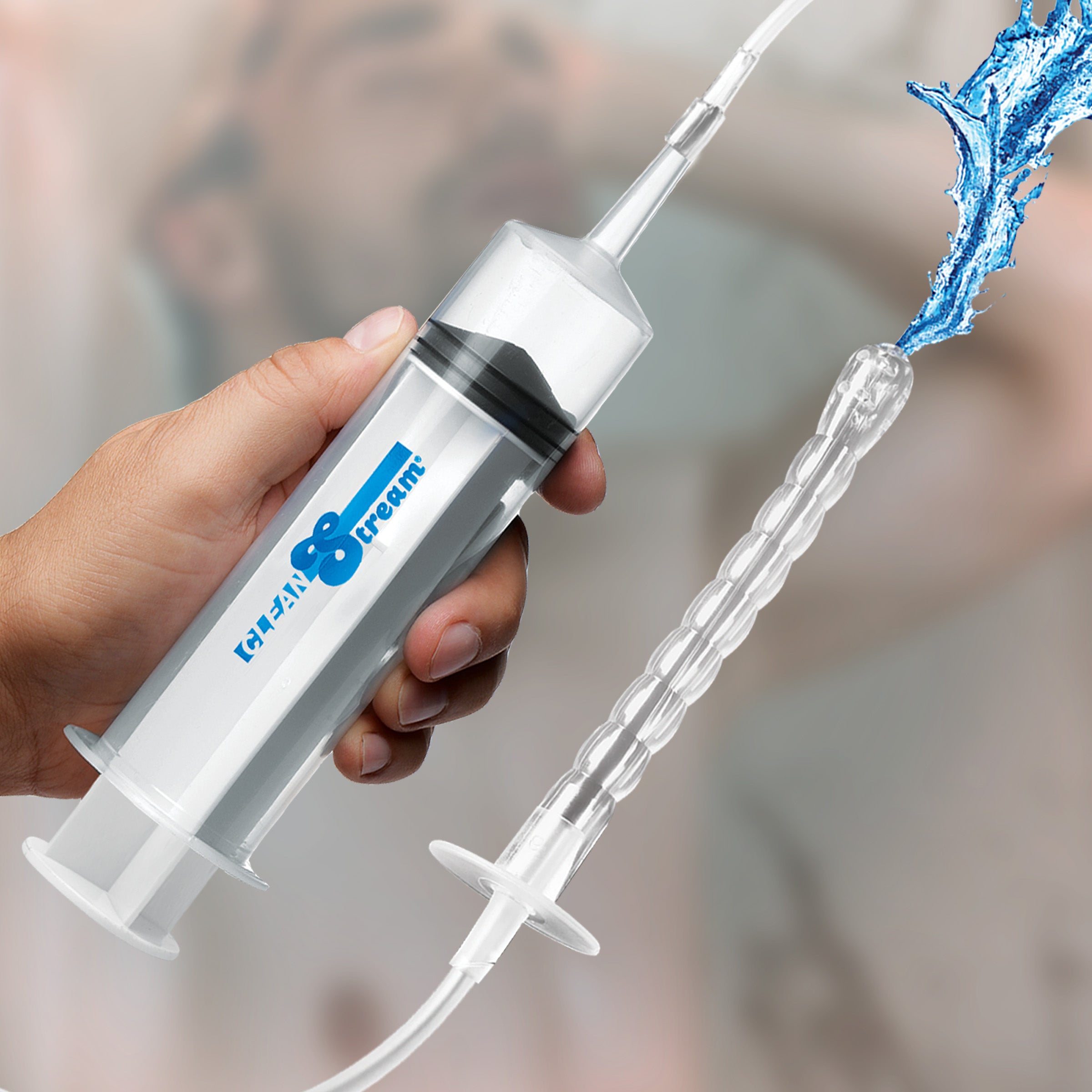 Enema 150 mL Syringe with Attachments