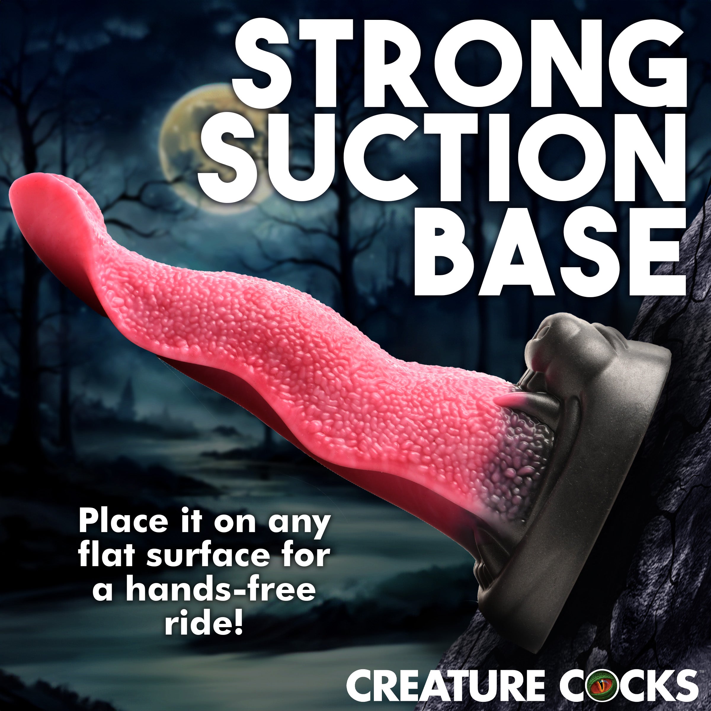 Wolf's Lick Silicone Dildo