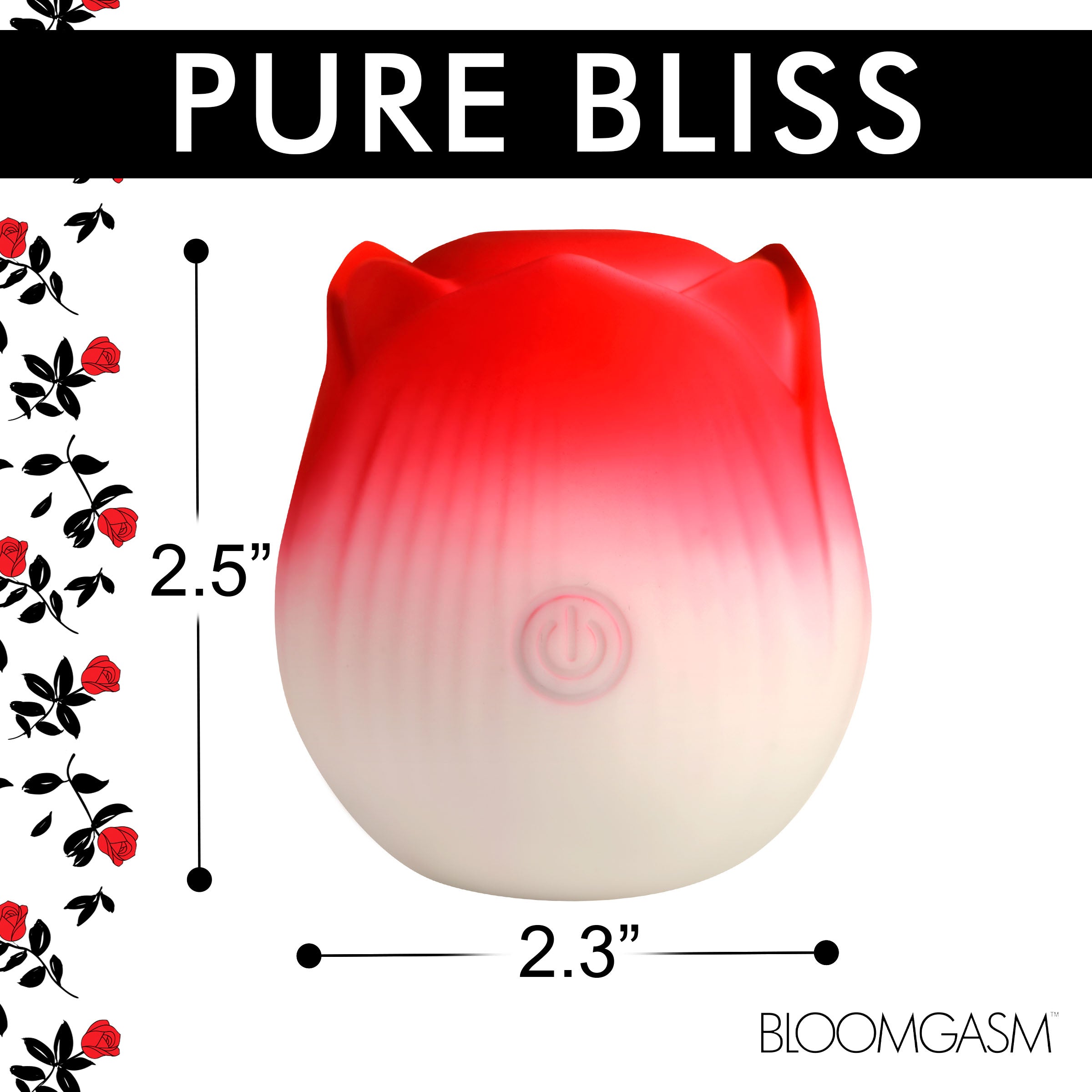 Pulsing Petals Throbbing Rose Clit Stimulator -