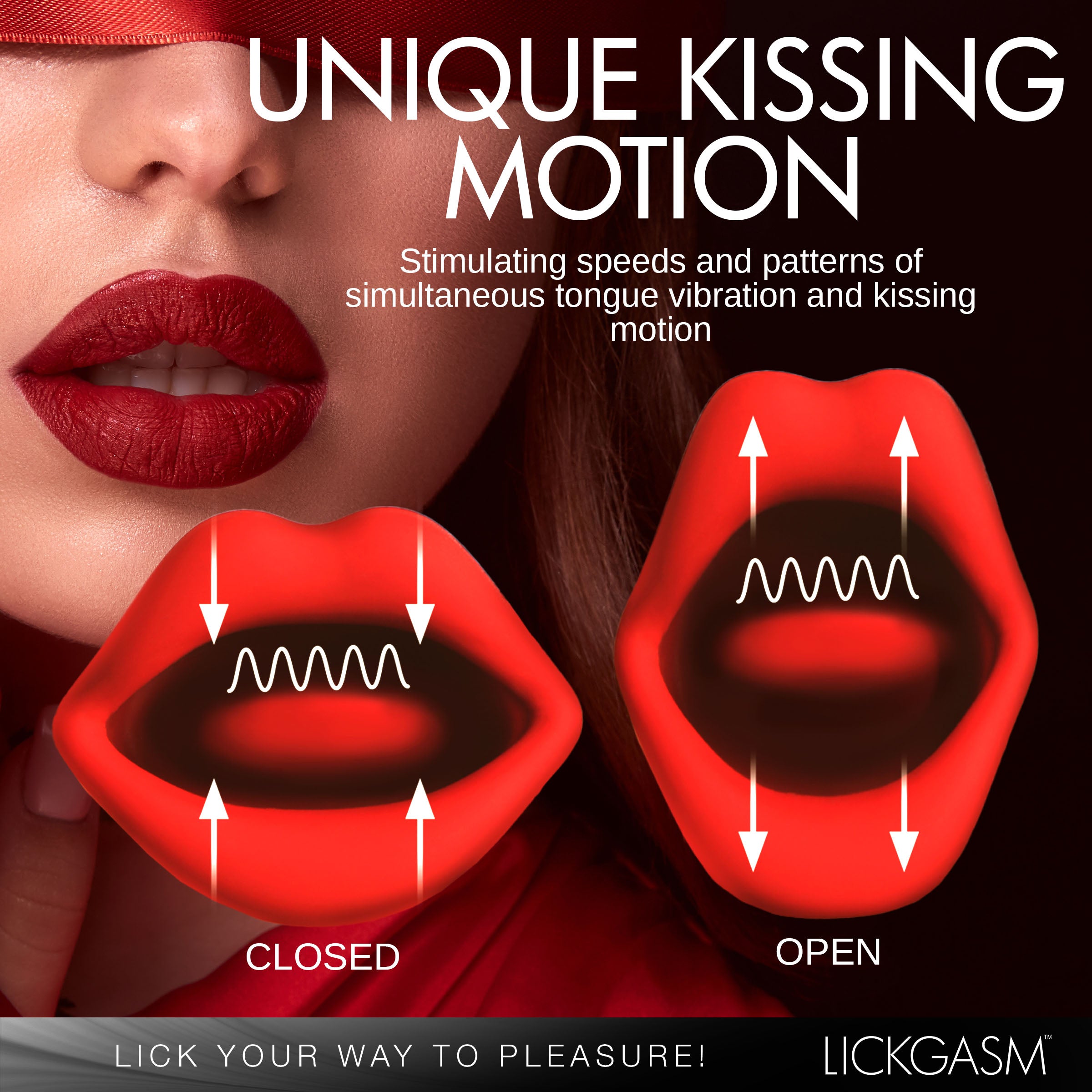 Deep Kiss Silicone Licking Rabbit Vibrator