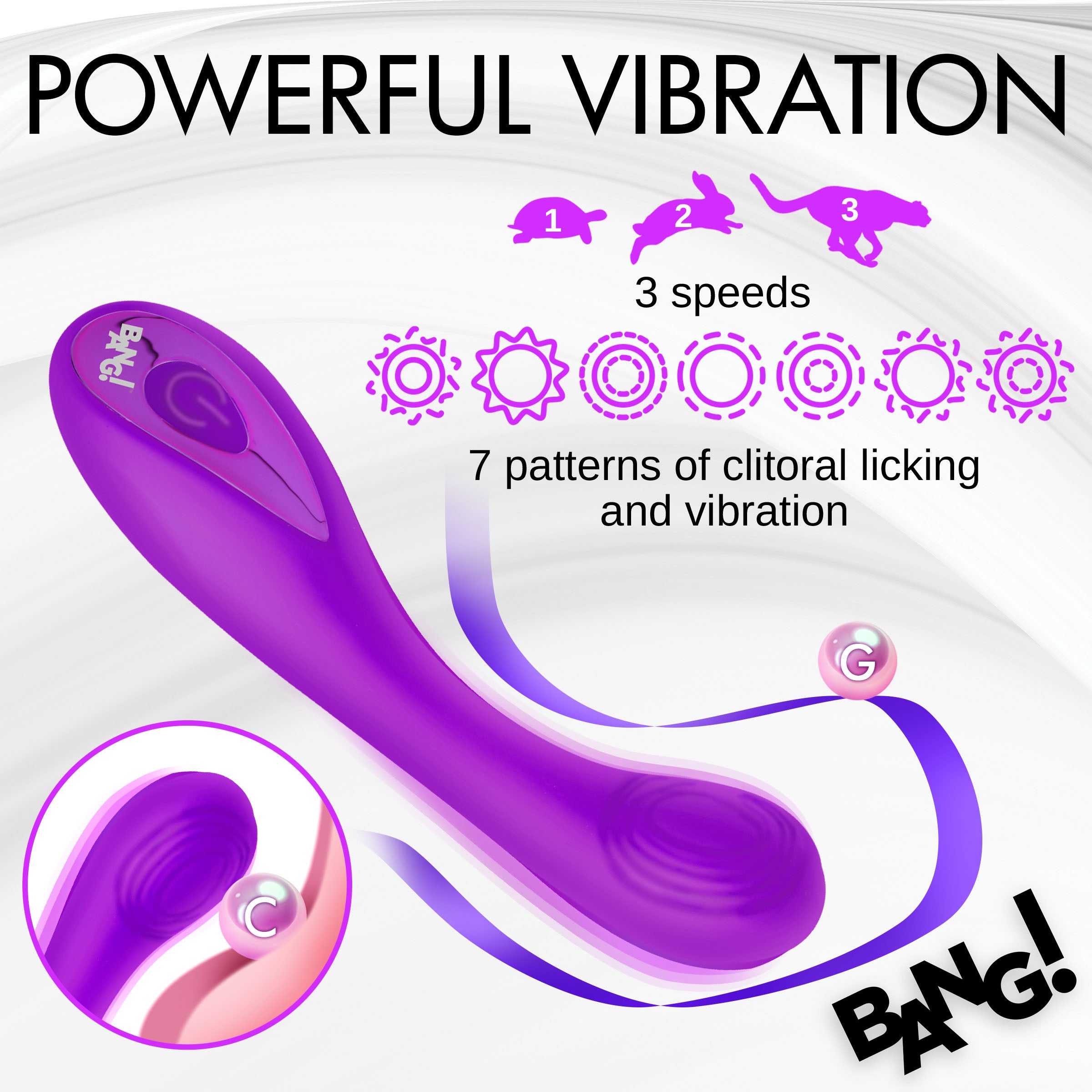 G-Spot Silicone Vibrator -