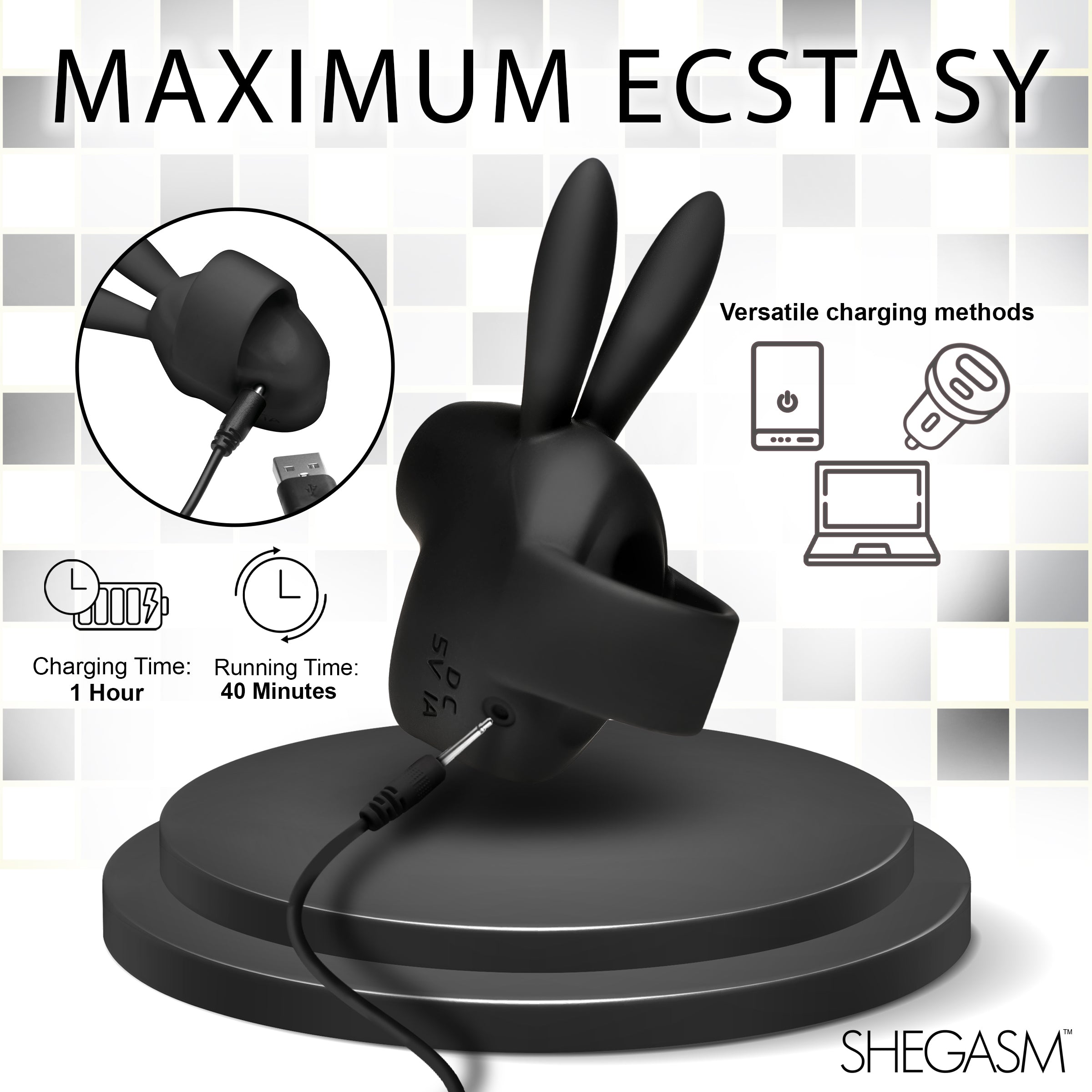 Sucky Bunny Clit Stimulator -