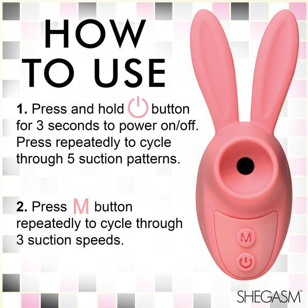 Sucky Bunny Clit Stimulator -