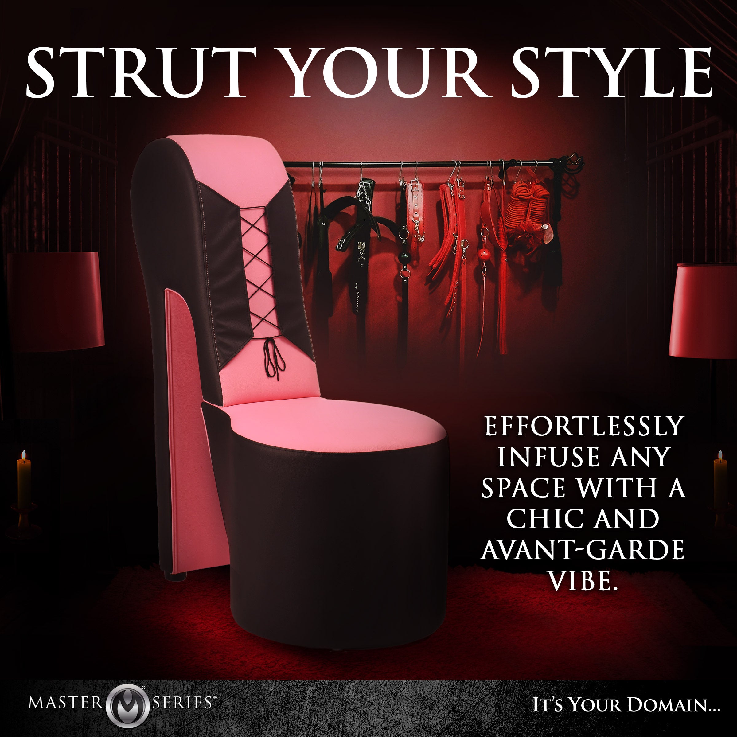 Stiletto Corset Throne Chair