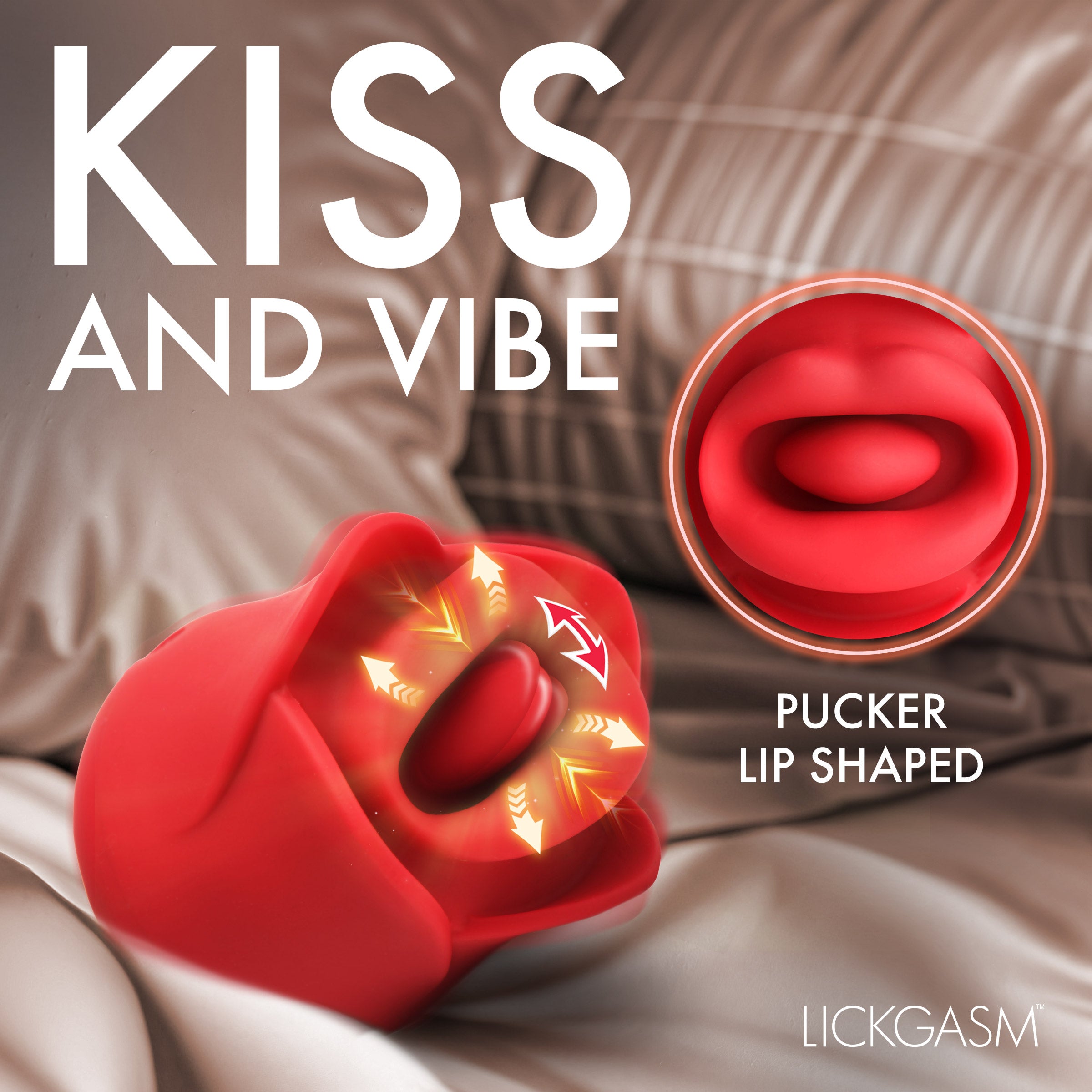 Sweet Kiss Kissing and Vibrating Clitoral Stimulator -