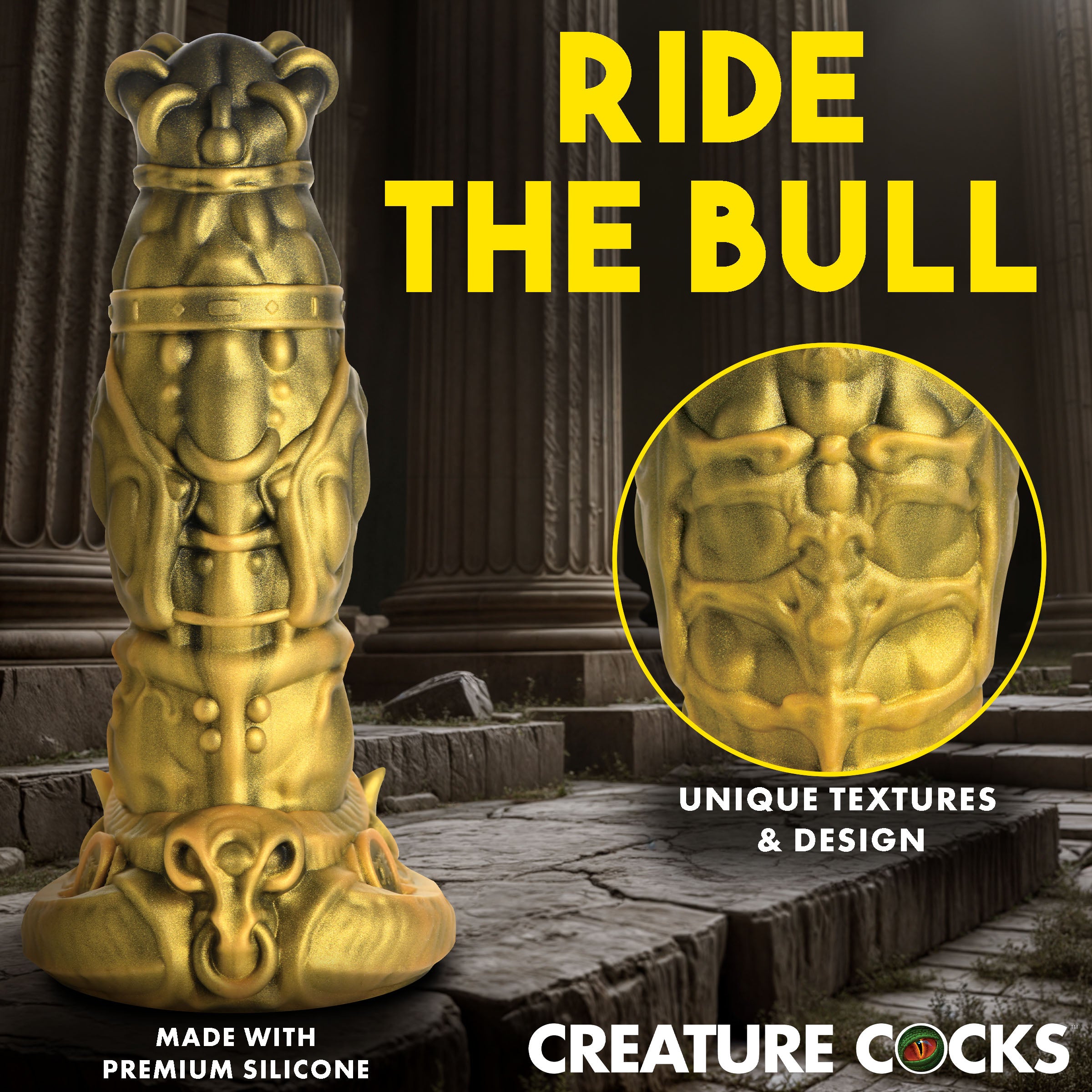 King Minotaur Silicone Dildo