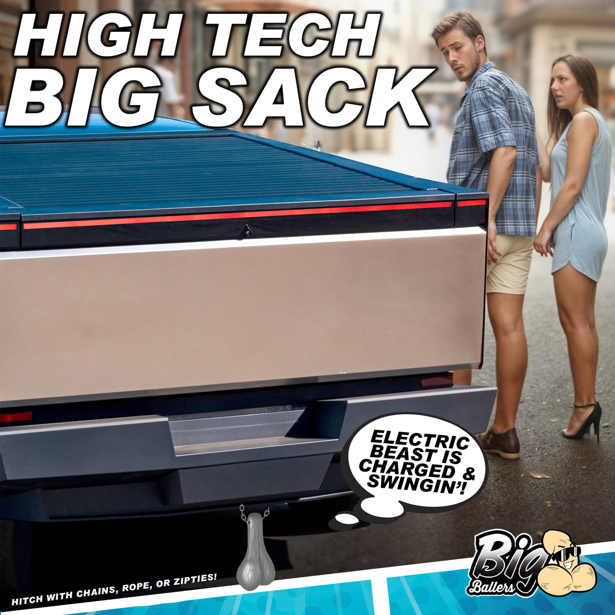 Large Truck Nuts -