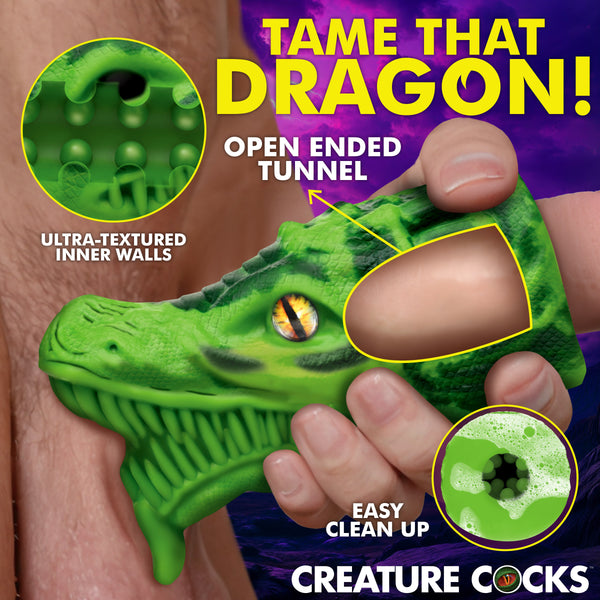 Dragon Tamer Silicone Stroker -