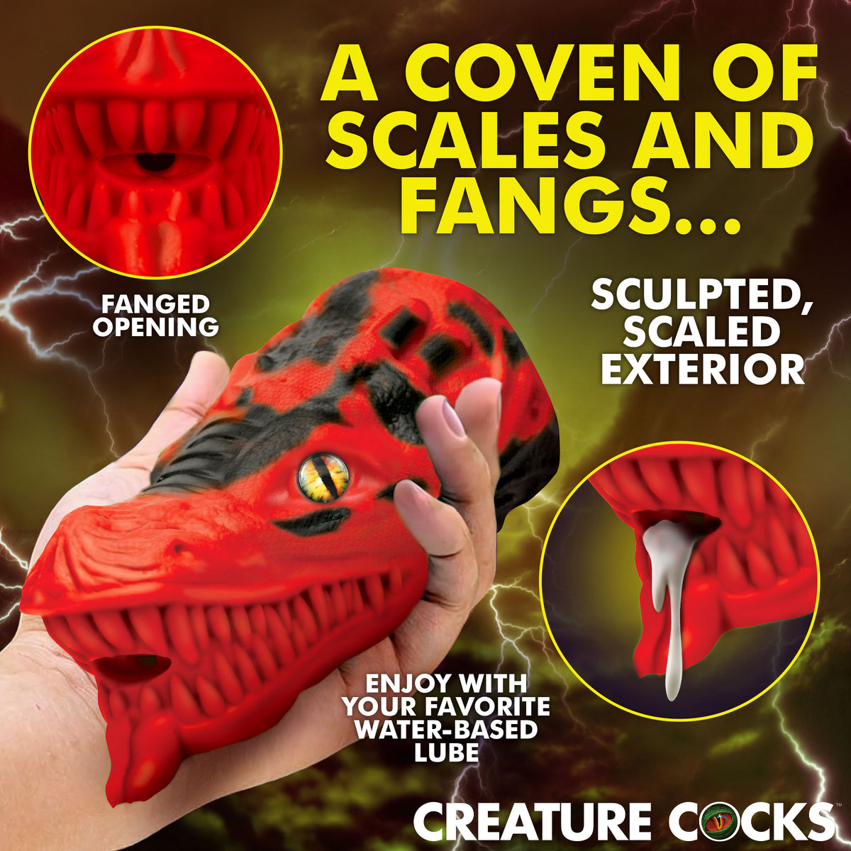 Dragon Tamer Silicone Stroker -