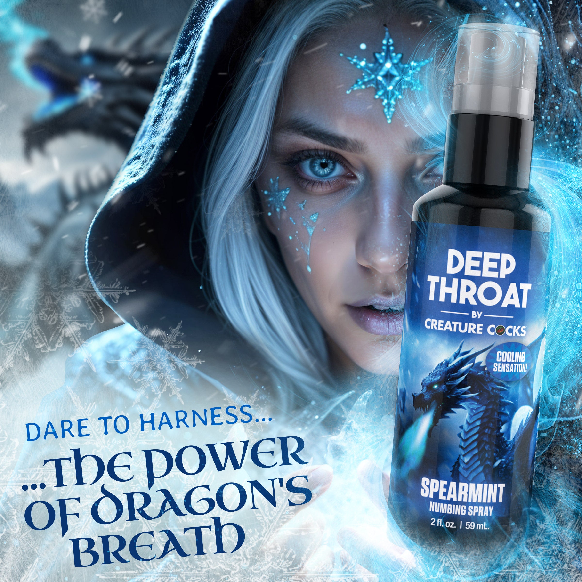 Deep Throat Cinnamon Numbing Spray