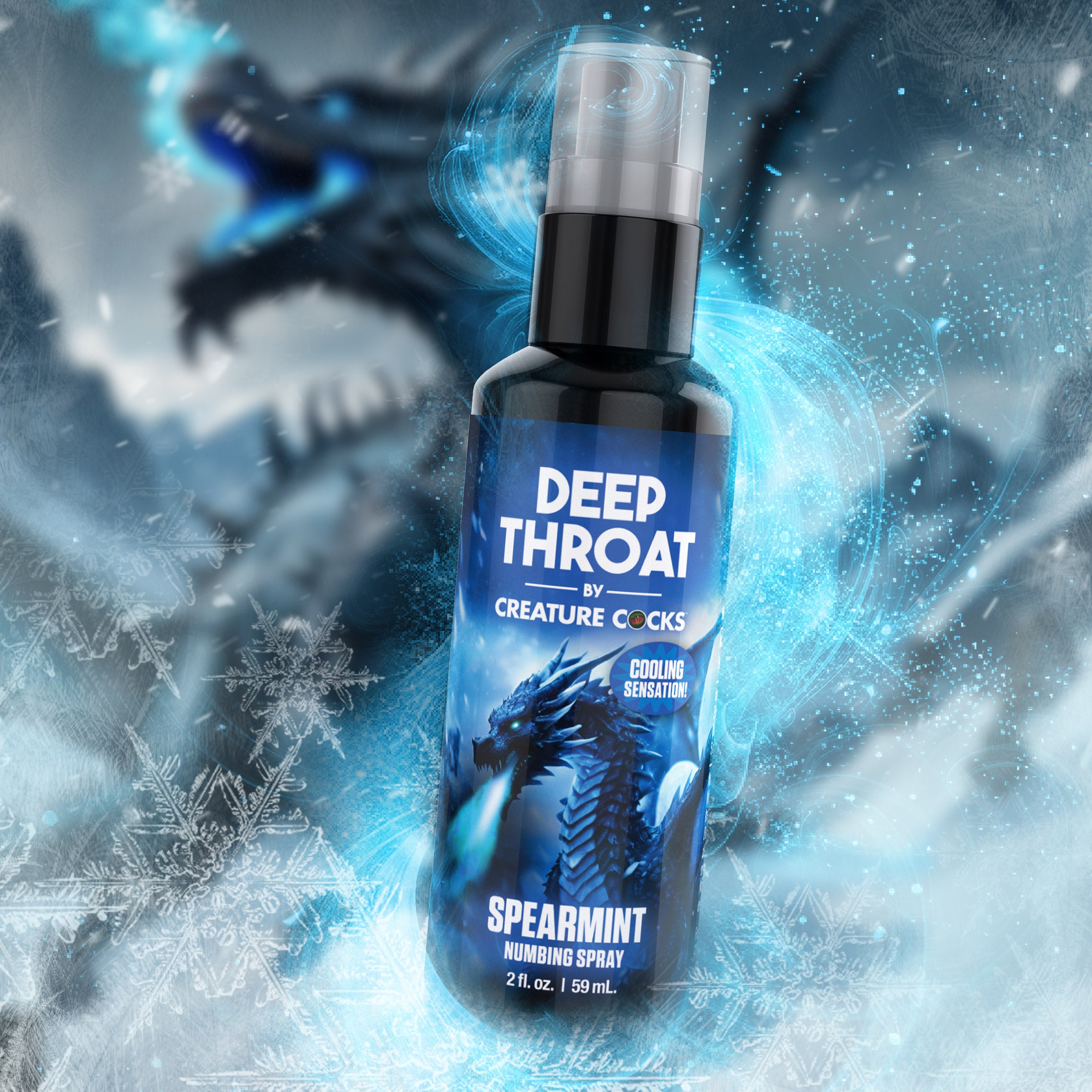 Deep Throat Cinnamon Numbing Spray