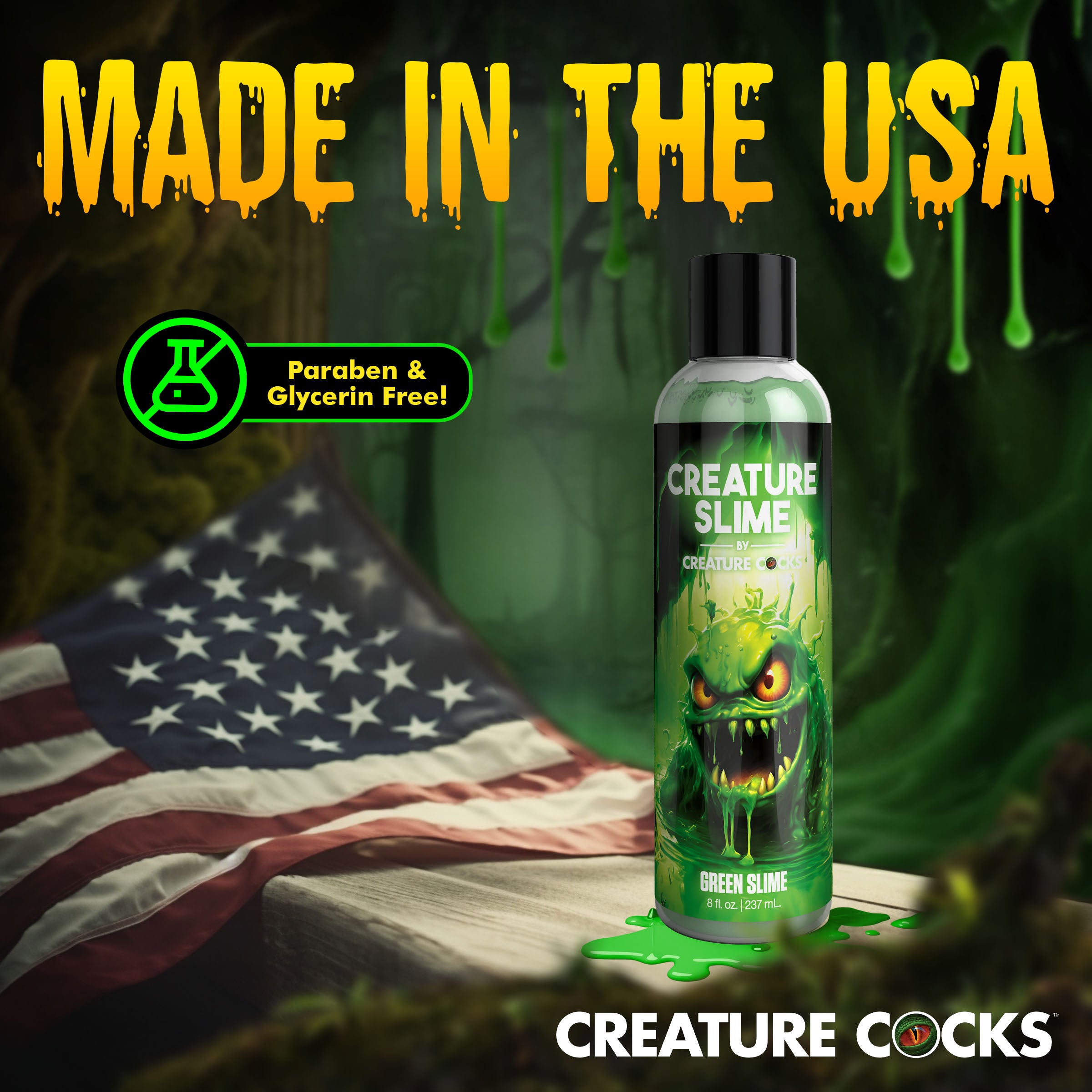 Creature Slime Water-Based Lubricant - 4oz