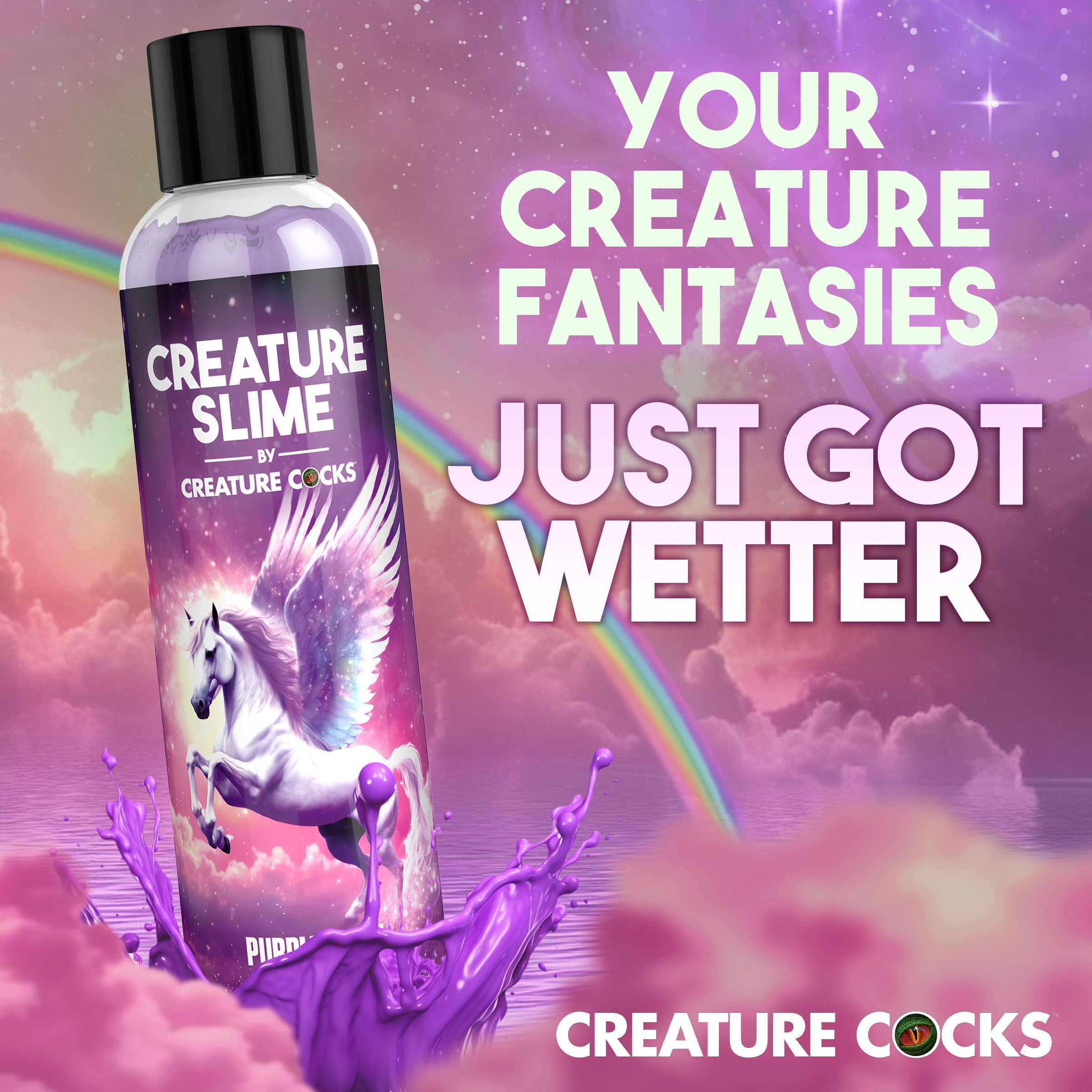 Creature Slime Water-Based Lubricant - 4oz