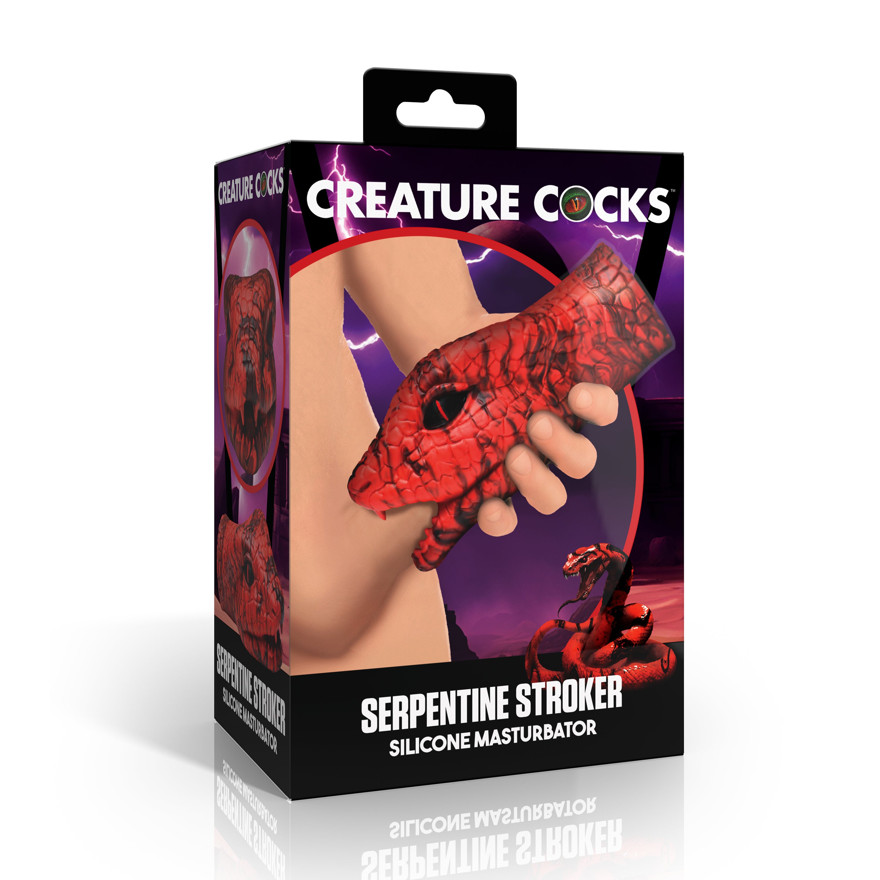 Serpentine Stroker Silicone Masturbator -