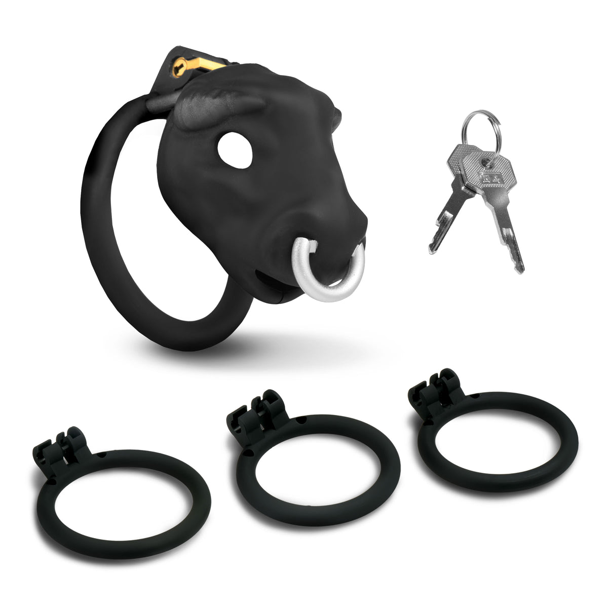 Bull Chastity Cage -