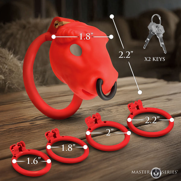 Bull Chastity Cage -