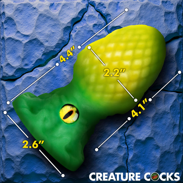 Eye of the Dragon Silicone Butt Plug -