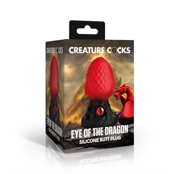 Eye of the Dragon Silicone Butt Plug -