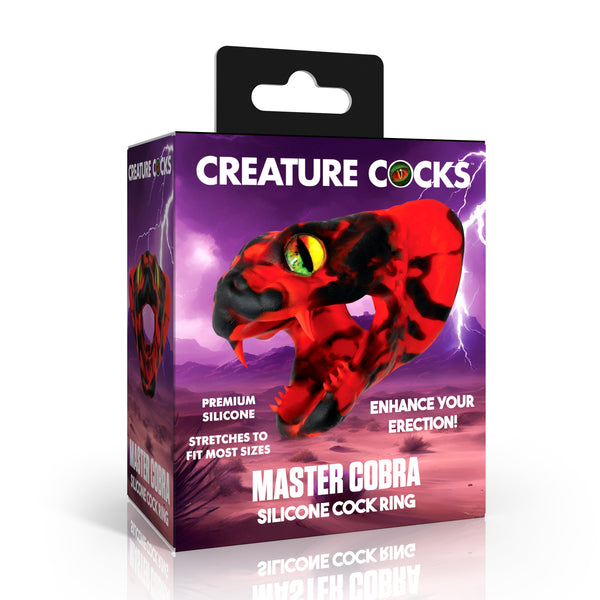 Master Cobra Silicone Cock Ring -