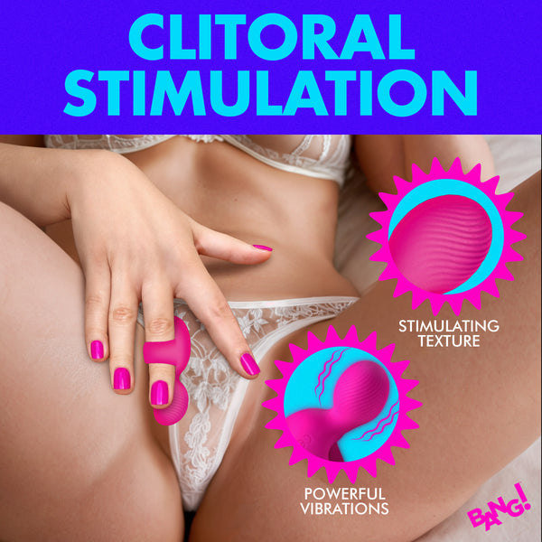 Silicone Finger Vibrator -