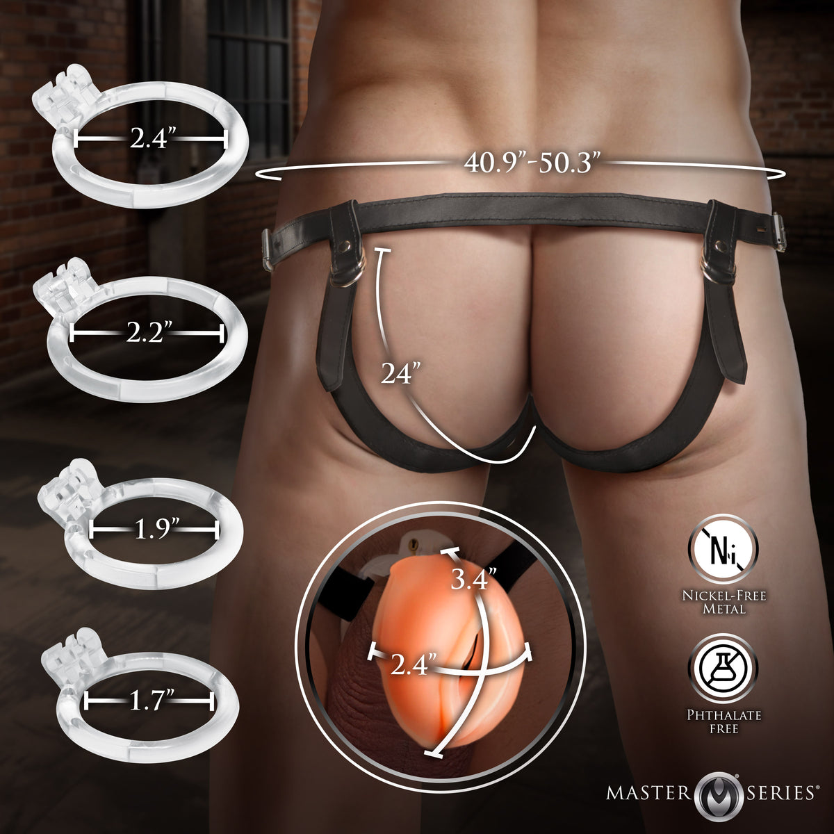Pussy Chastity Cage - Medium