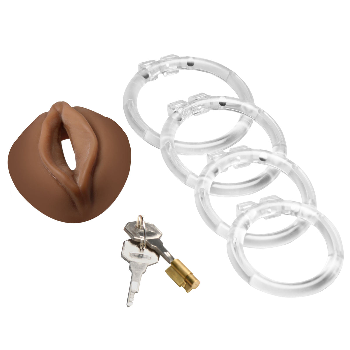 Pussy Chastity Cage - Medium