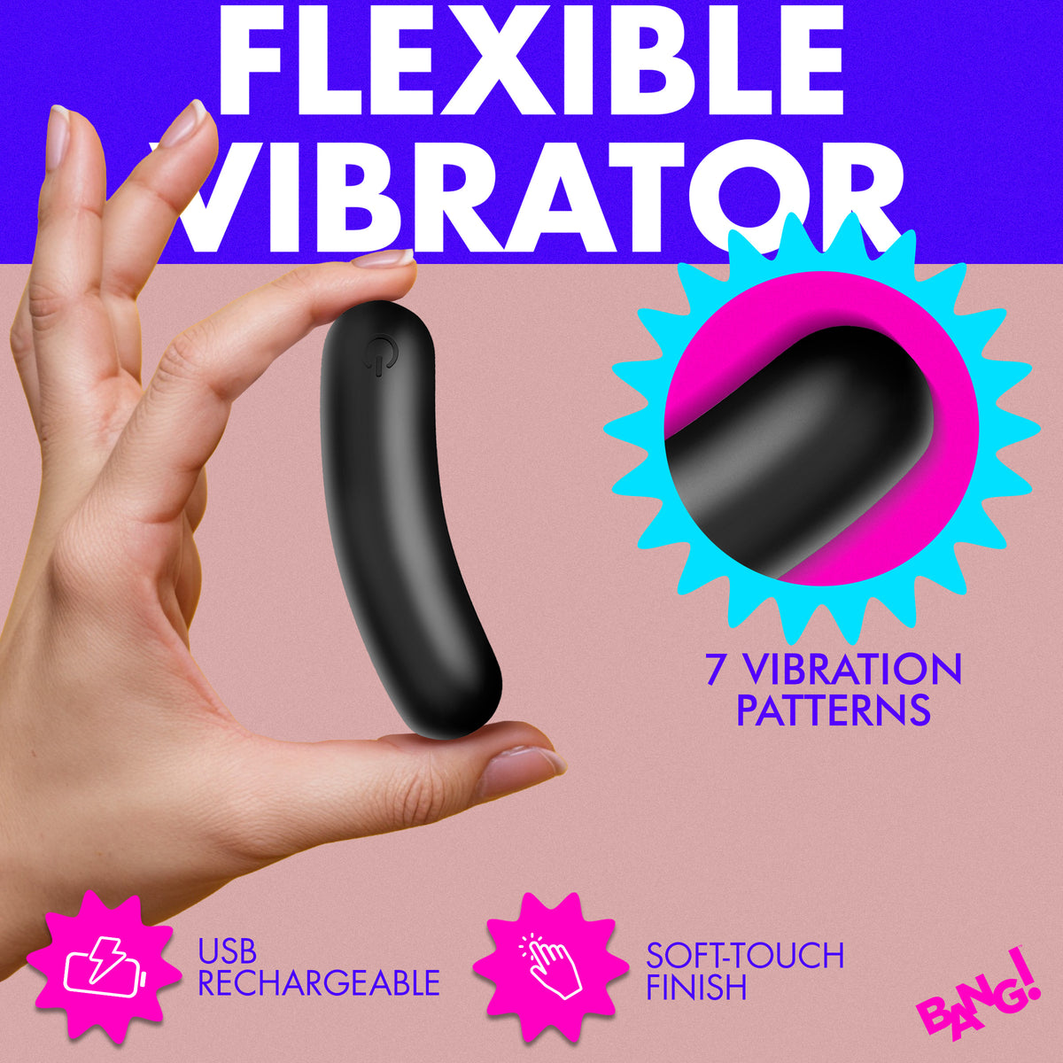 Flexible Silicone Bullet -