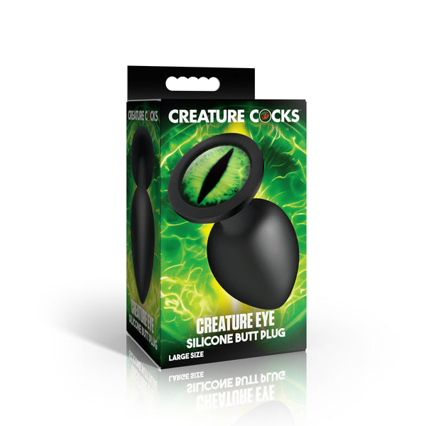 Creature Eye  Eye Silicone Butt Plug - Large